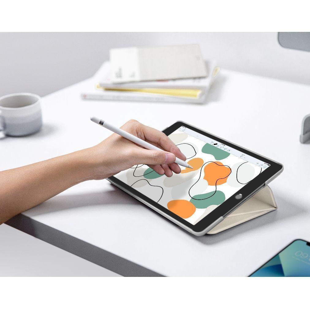 Tomtoc Funda Vertical Para iPad de 10,2'' - Blanco-6