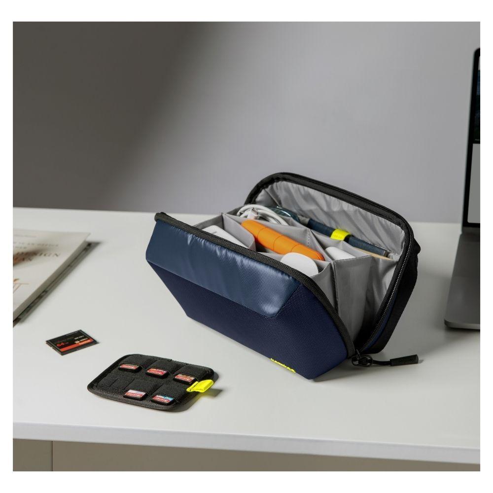 Tomtoc Estuche Organizador de Accesorios Navigator-T13 2.4L - Azul-5