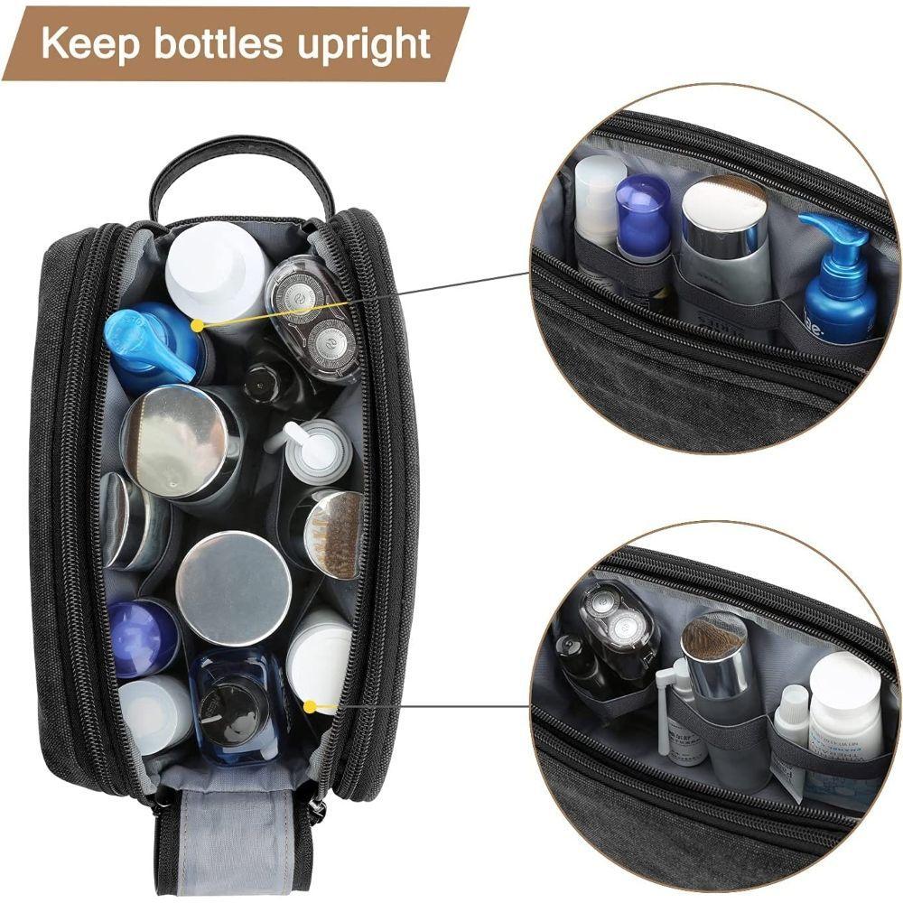 Bagsmart - Neceser de aseo para hombres - Negro-4