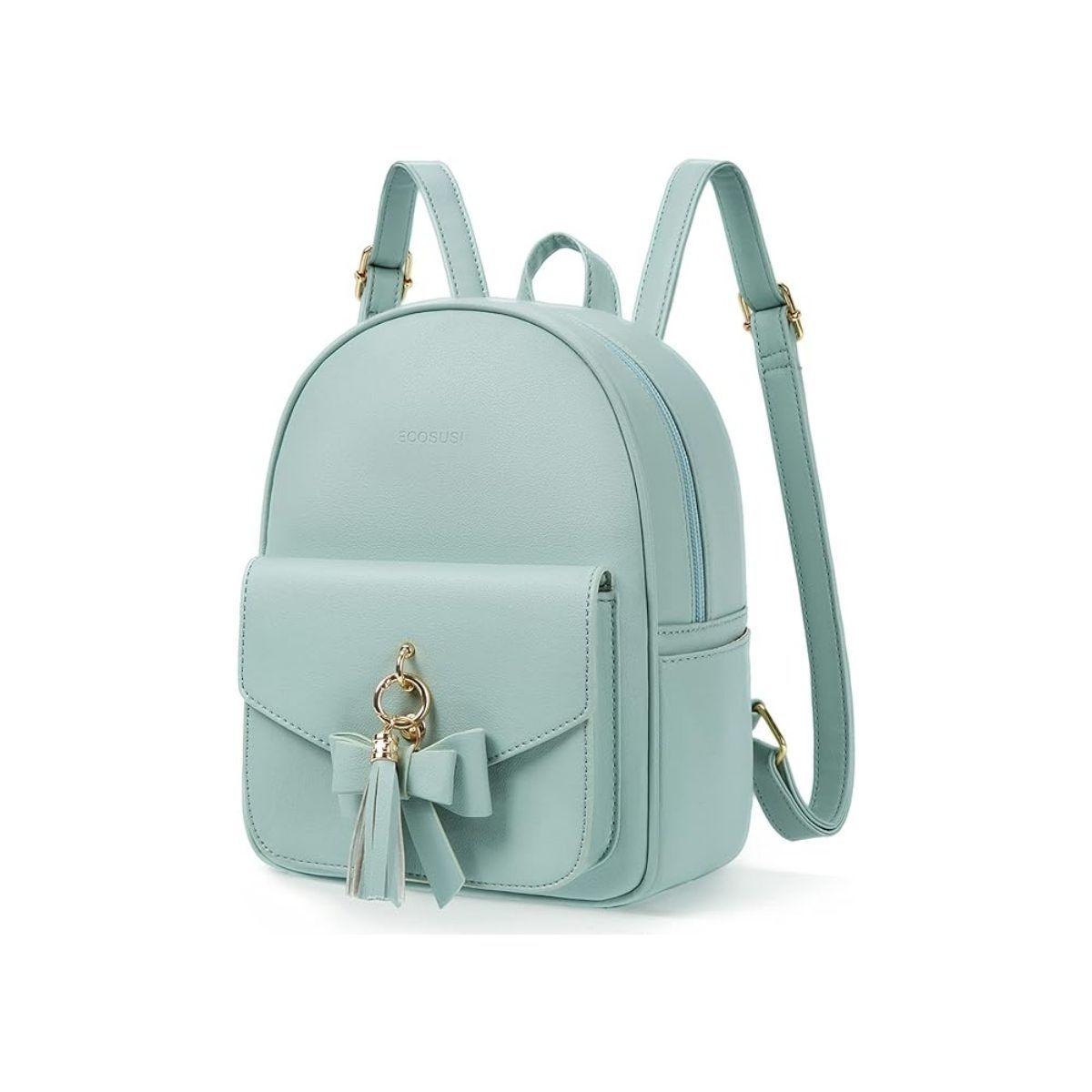 Ecosusi Mini Mochila con Lazo - Verde-0