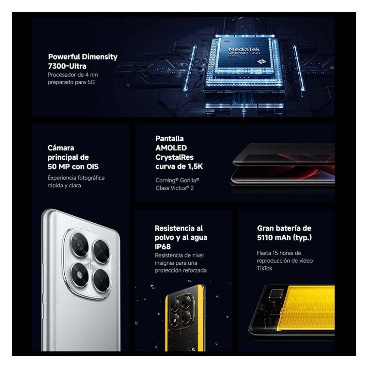 Xiaomi Poco X7 5G 12GB + 512GB Verde-6