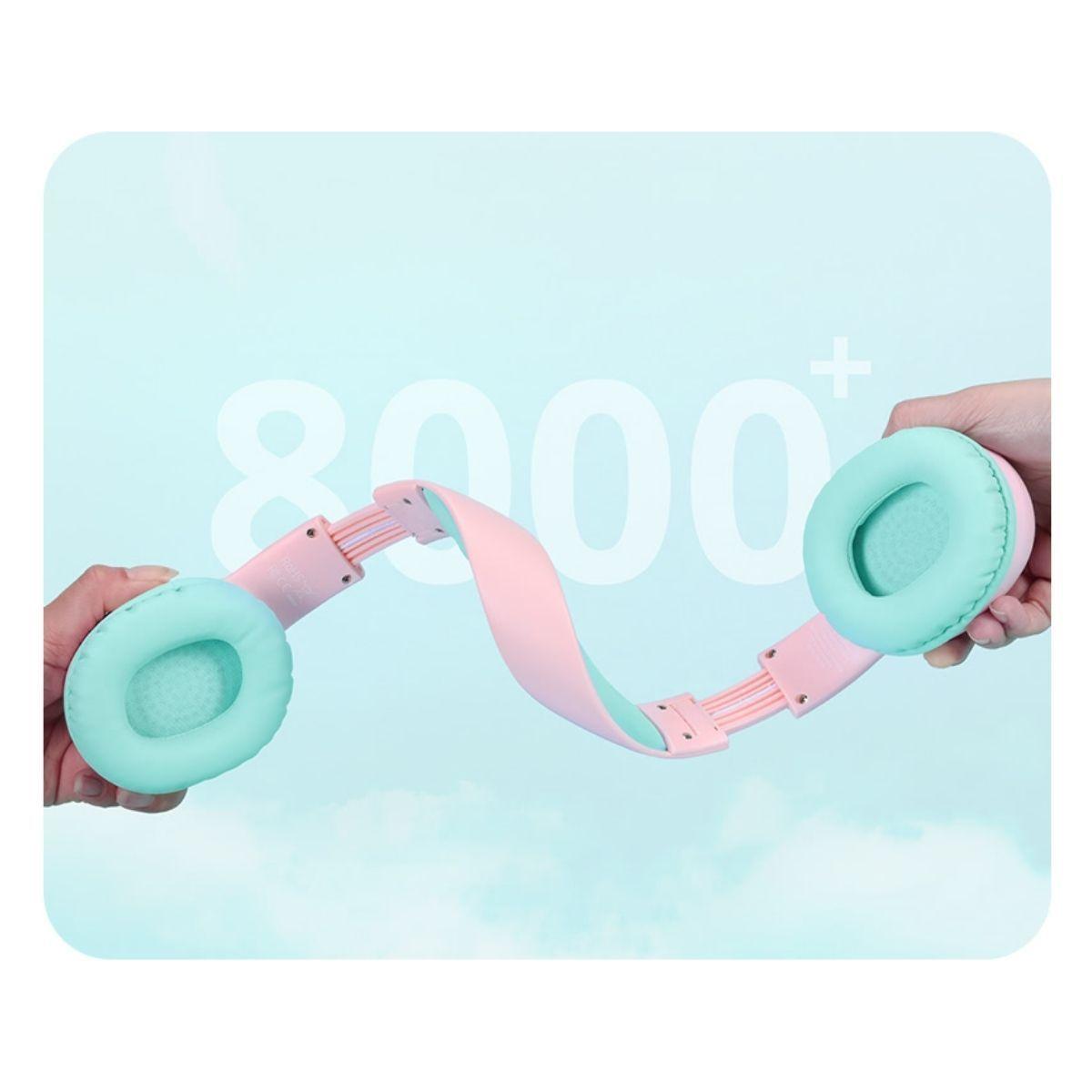 Tronsmart Audífonos Inalámbricos KH02 para Niños Rosado-6