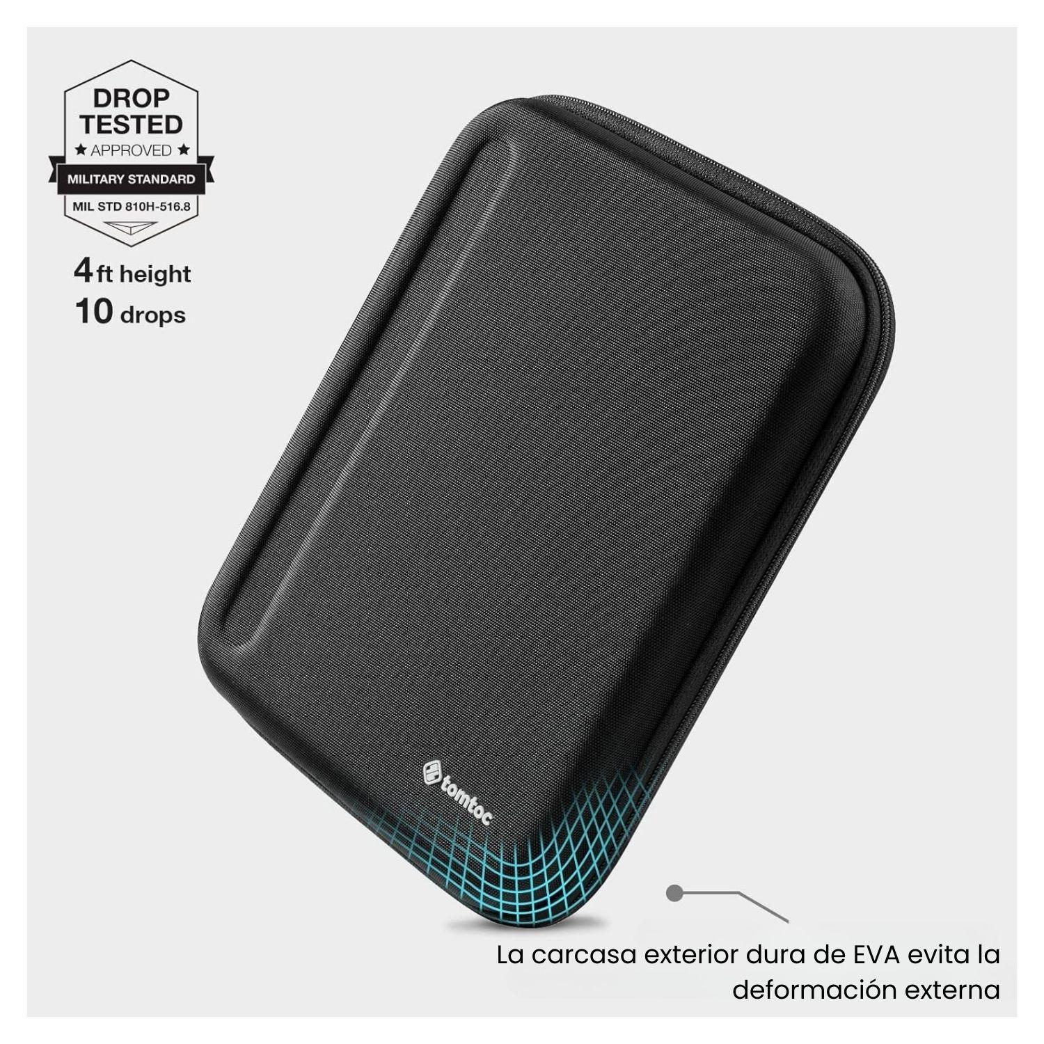 Tomtoc Estuche Portafolio con correa FancyCase-B06 para iPad Pro 12,9" - Negro-3