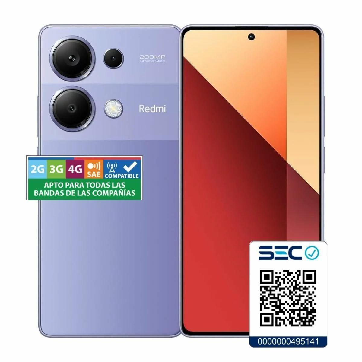 Xiaomi Redmi Note 13 PRO 4G 8GB+256GB Lavanda + Mi Band 9-1