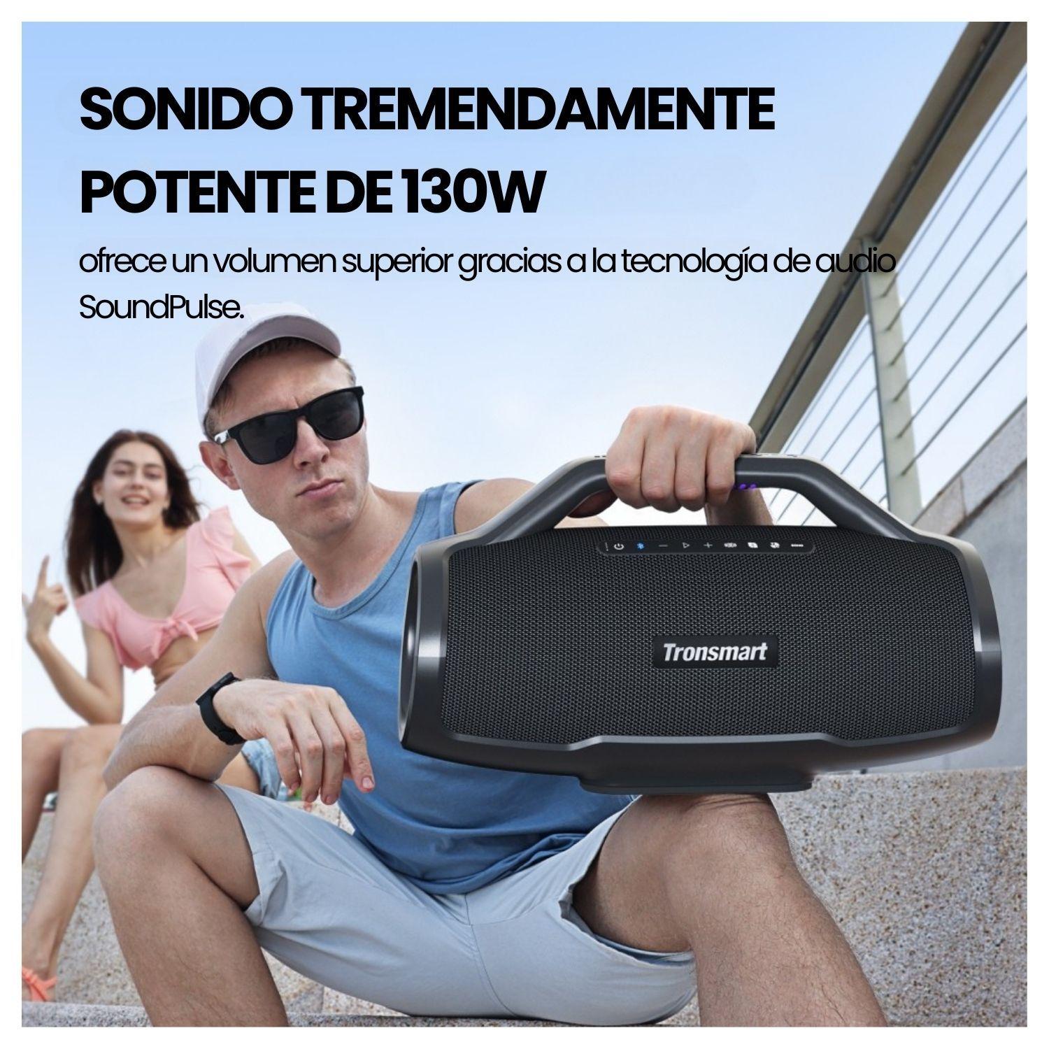 Tronsmart Parlante Portátil Bang Max con Iluminación Party Negro-3