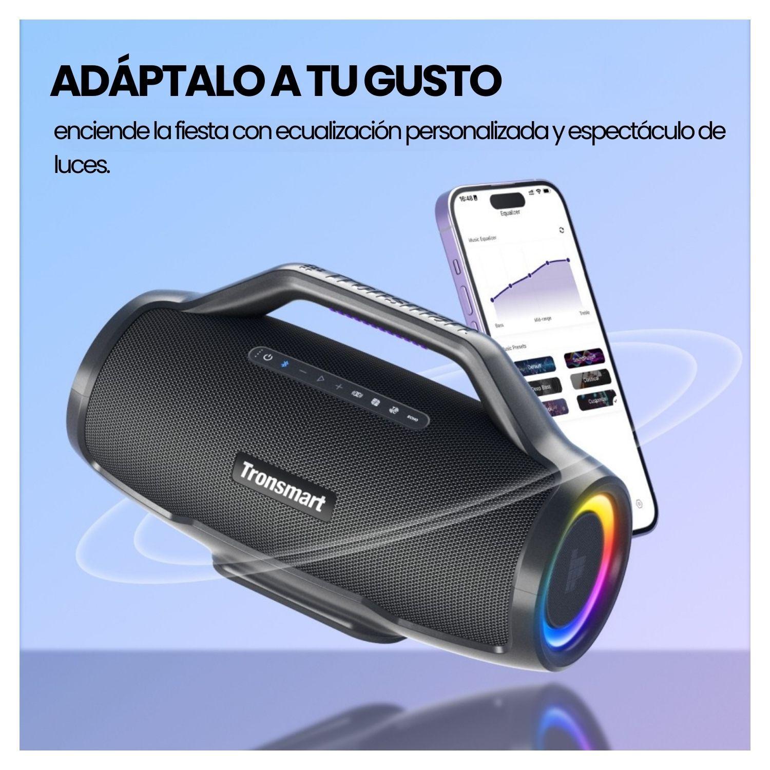Tronsmart Parlante Portátil Bang Max con Iluminación Party Negro-5