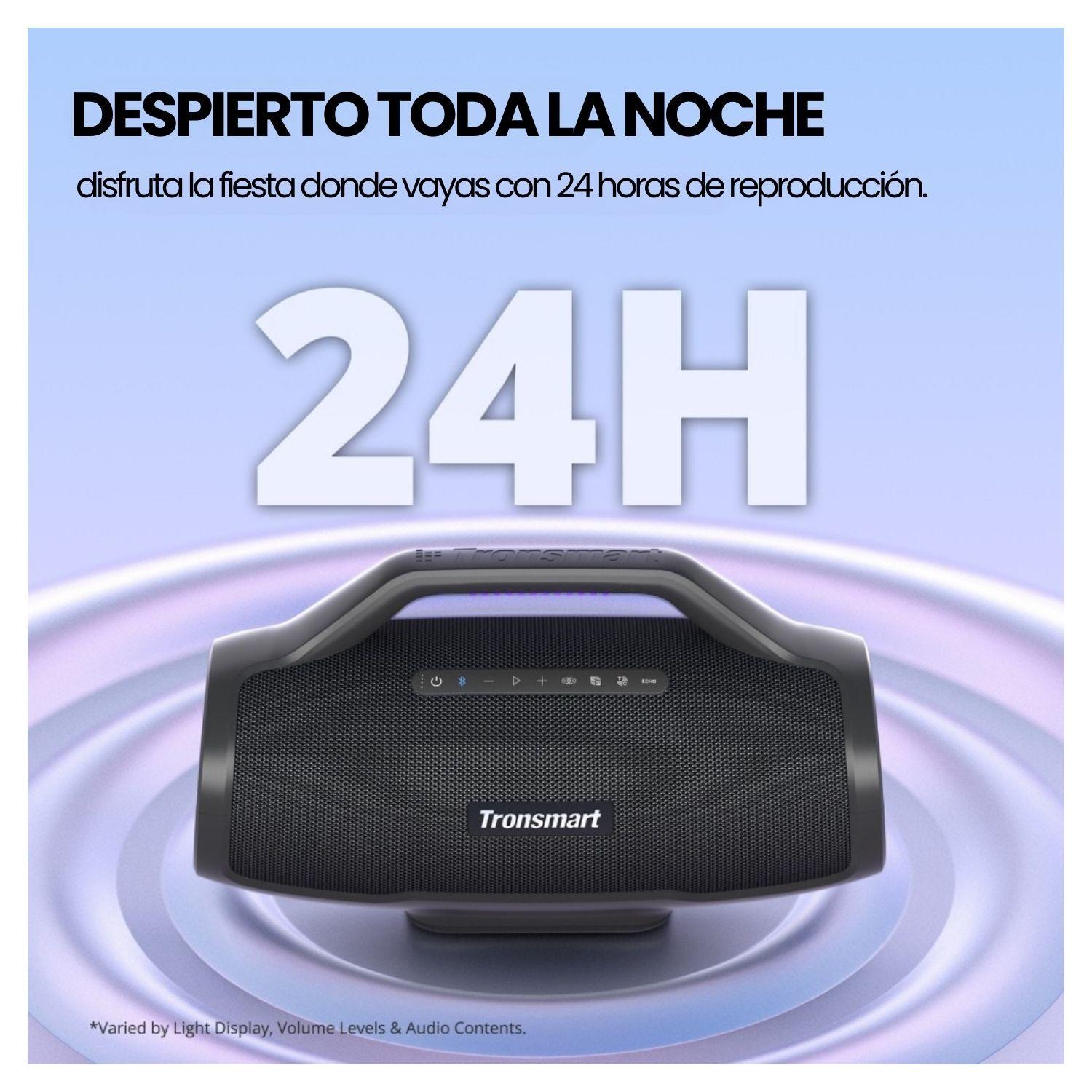 Tronsmart Parlante Portátil Bang Max con Iluminación Party Negro-7
