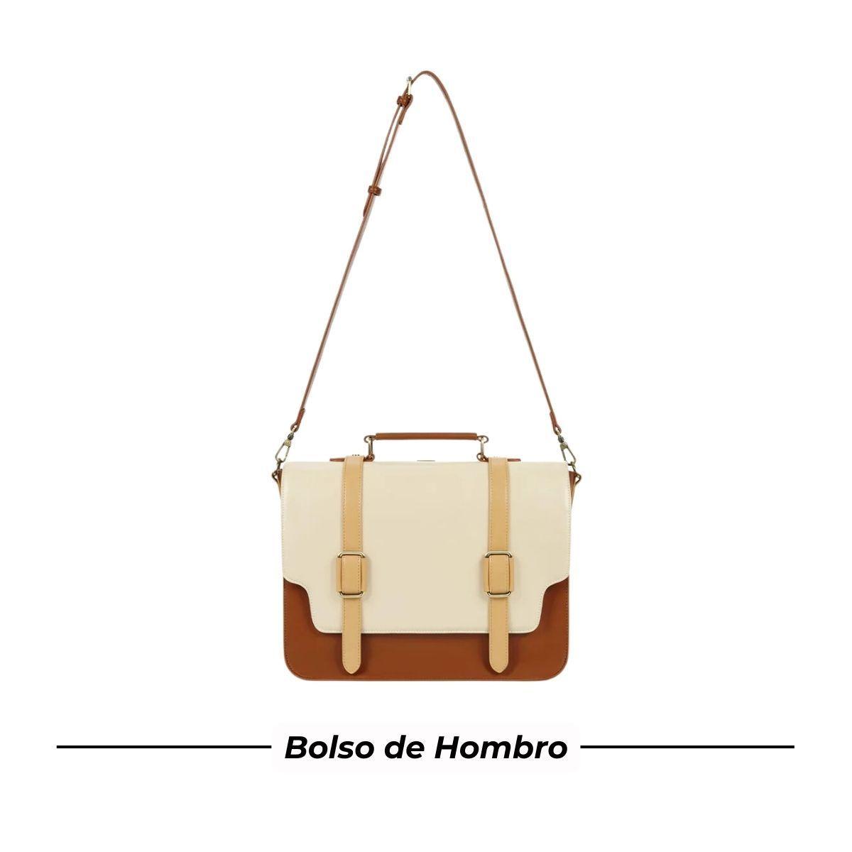 Ecosusi Maletín Mochila Unisex CHARLIE 14"  Marrón-1