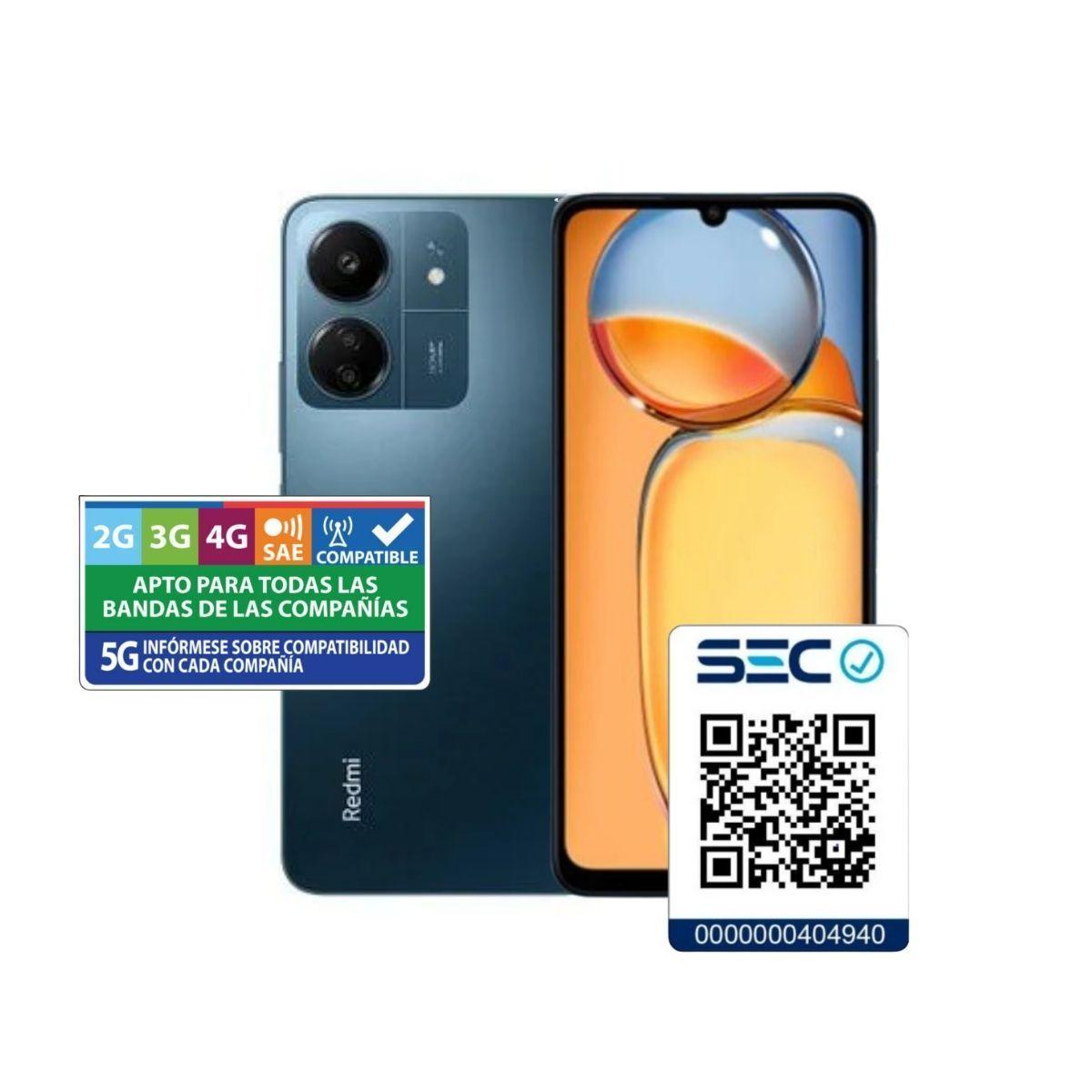 Xiaomi Redmi 13C 8+256GB Azul Marino-1