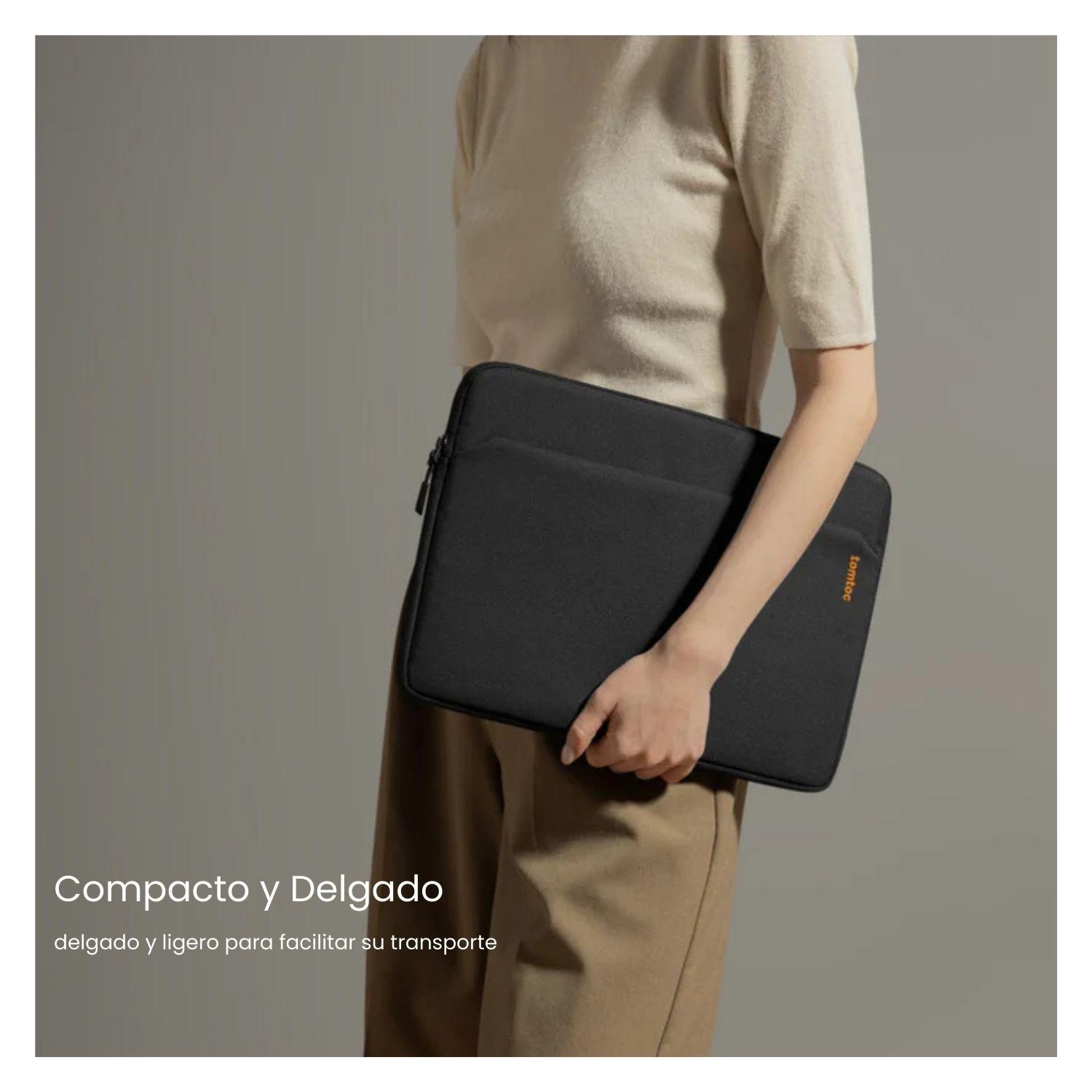 Tomtoc Funda Light- A18 para MacBook Air/Pro 13" - Negro-6