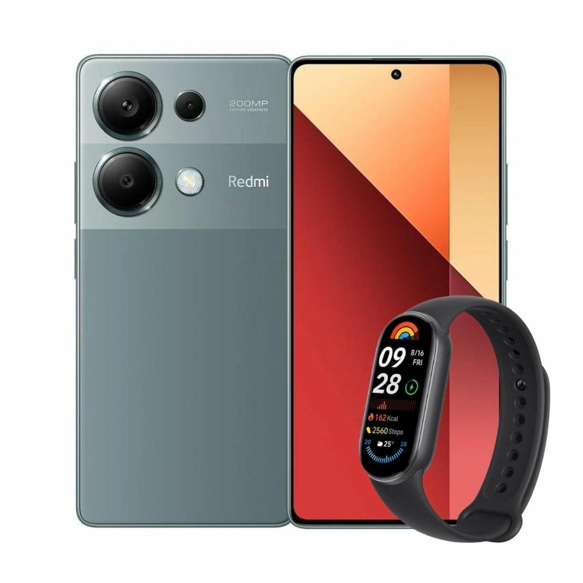 Xiaomi Redmi Note 13 PRO 4G 8GB+256GB Verde + Mi Band 9-0