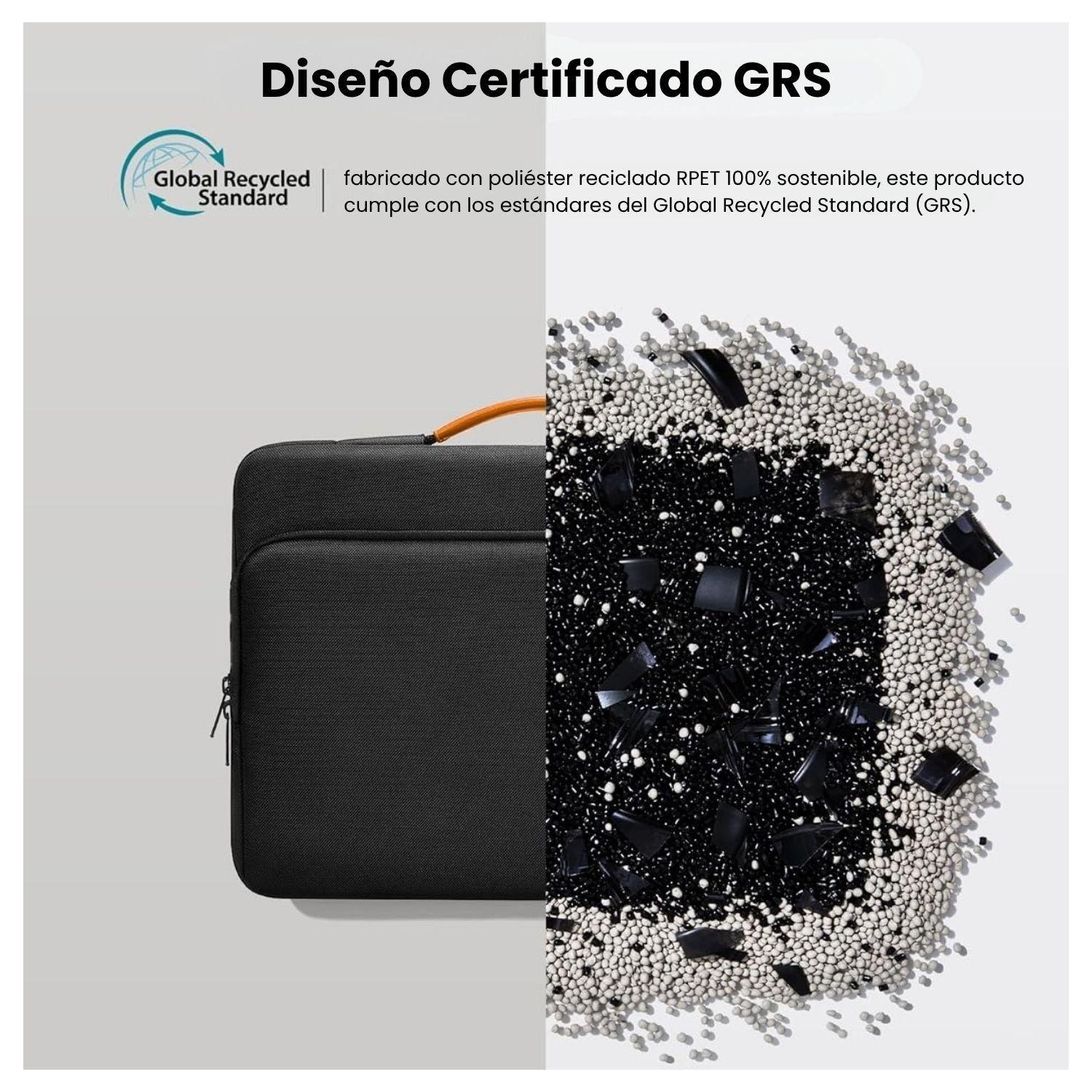 Tomtoc Maletín con Correa Defender-A40 para MacBook Pro 14" Negro-6