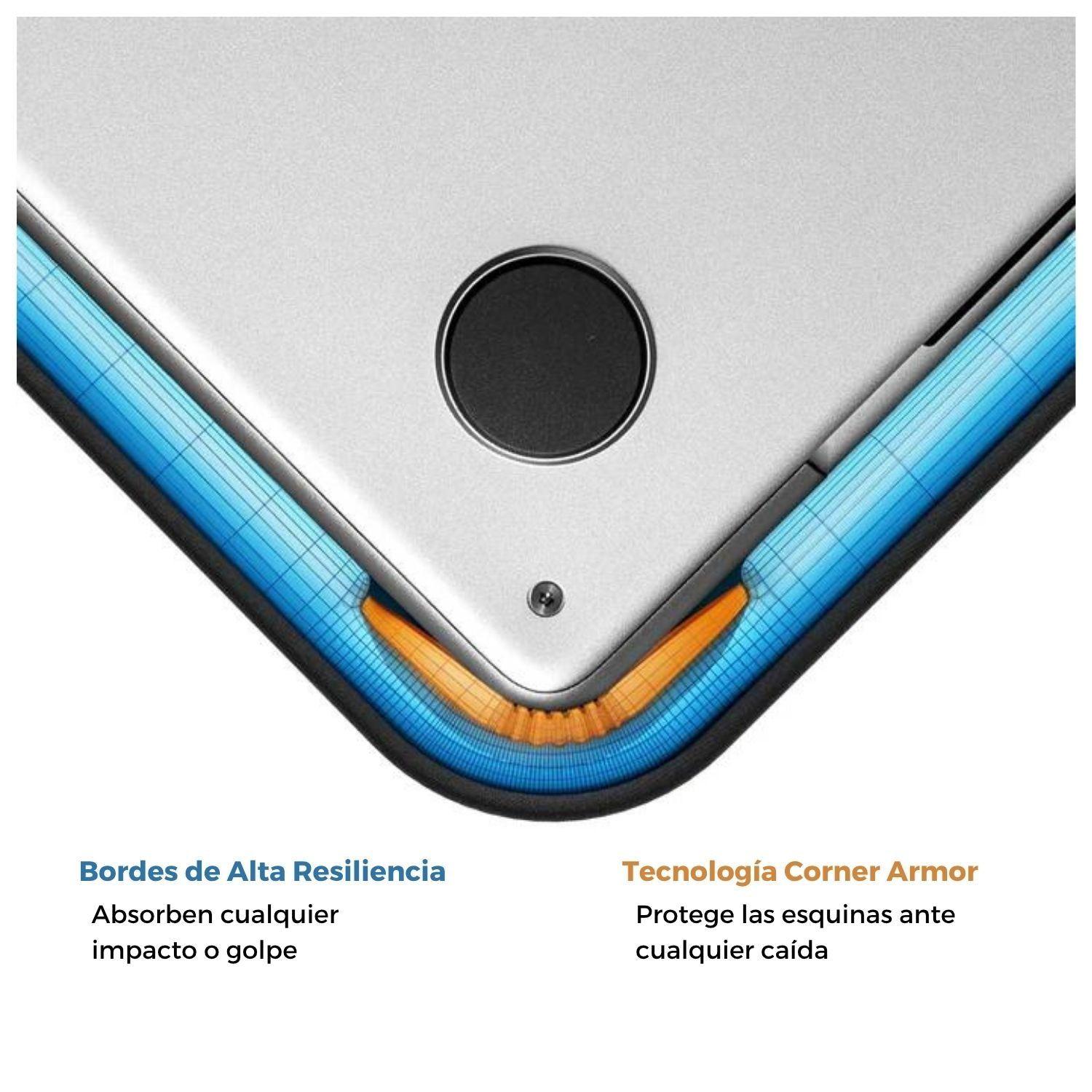 Tomtoc Maletín con Correa Defender-A40 para MacBook Pro 14" Negro-7