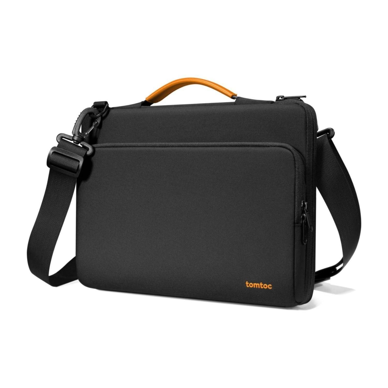 Tomtoc Maletín con Correa Defender-A40 para MacBook Pro 14" Negro-0
