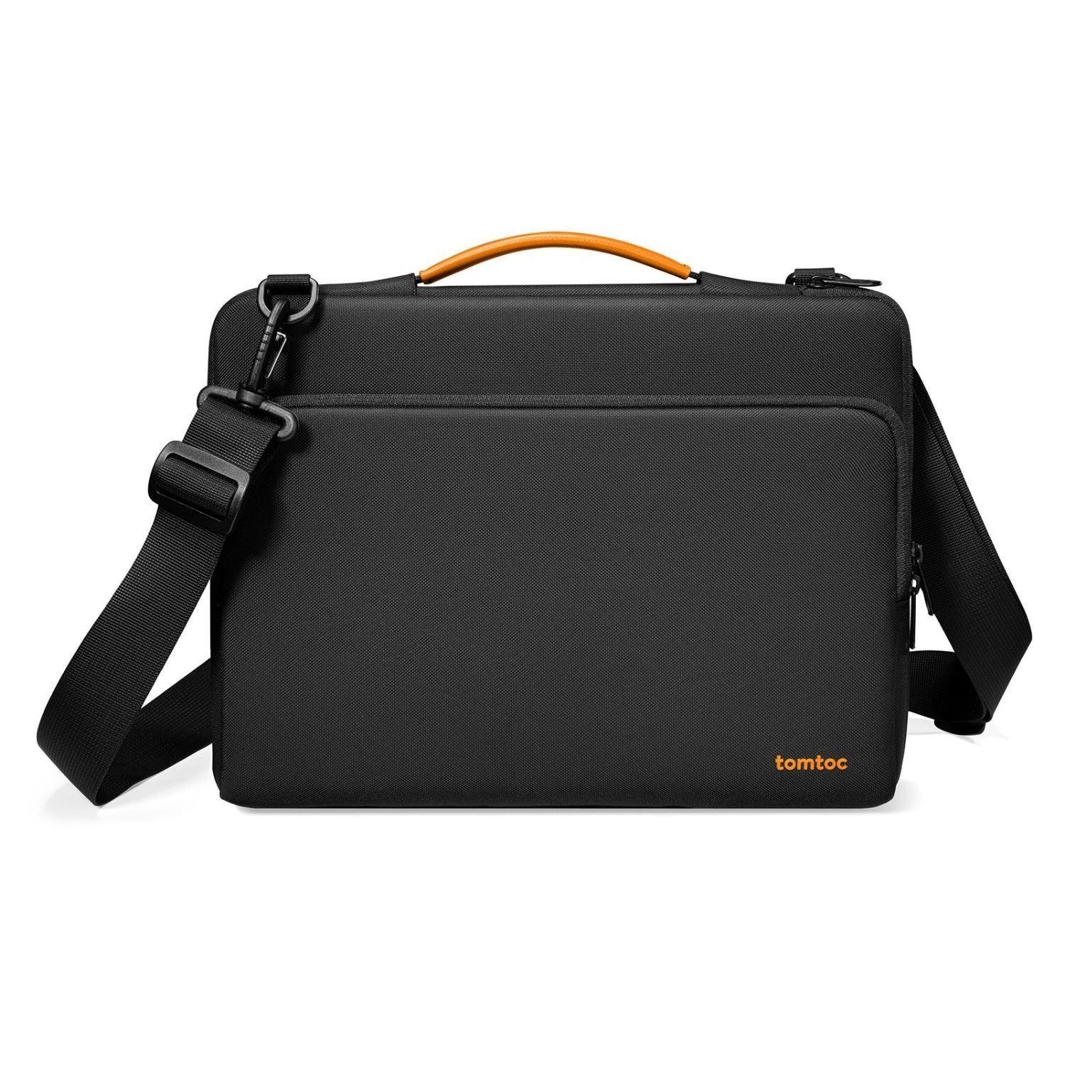 Tomtoc Maletín con Correa Defender-A40 para MacBook Pro 14" Negro-1
