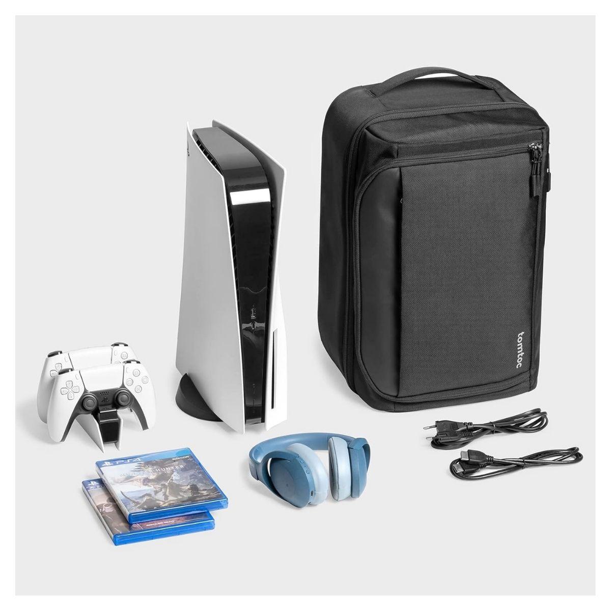 Tomtoc Mochila Navigator-G43 para PS5 - Negro-6