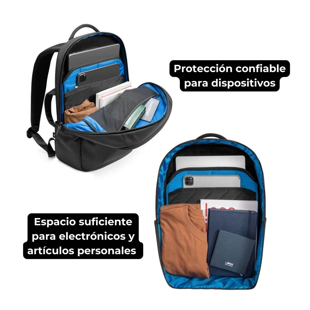 Tomtoc Mochila UrbanEX-T65 20L para Notebook 15.6" - Negro-2