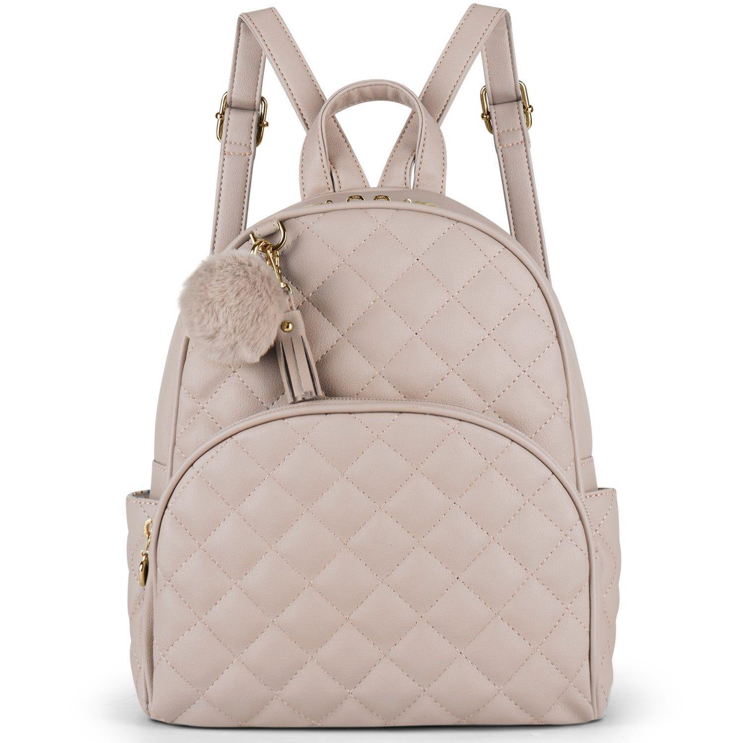 Ecosusi Mini Mochila Juvenil Acolchada para 9,7" Caqui-1