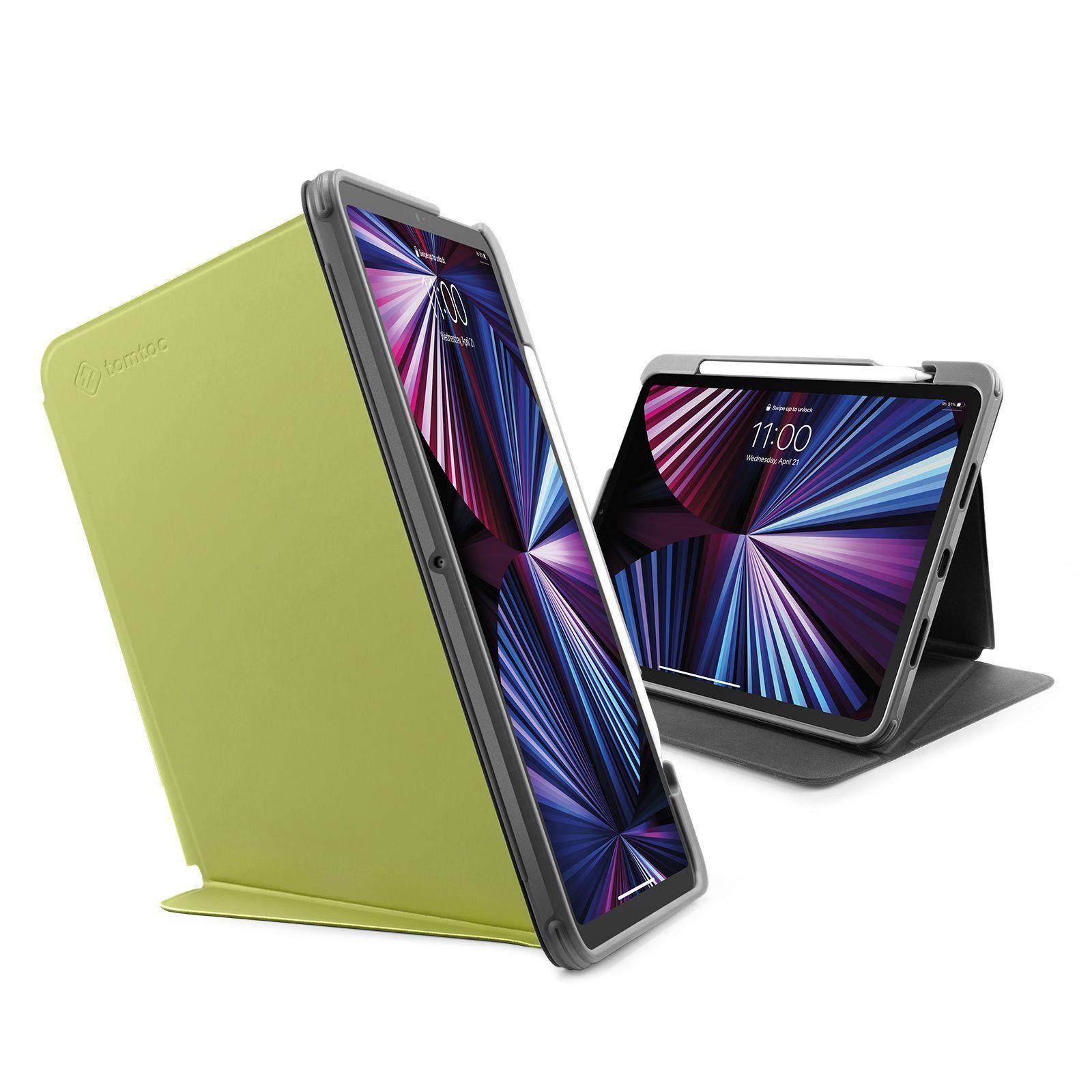 Tomtoc Funda Vertical iPad Pro 11″ 4ª/3ª gen Verde-1