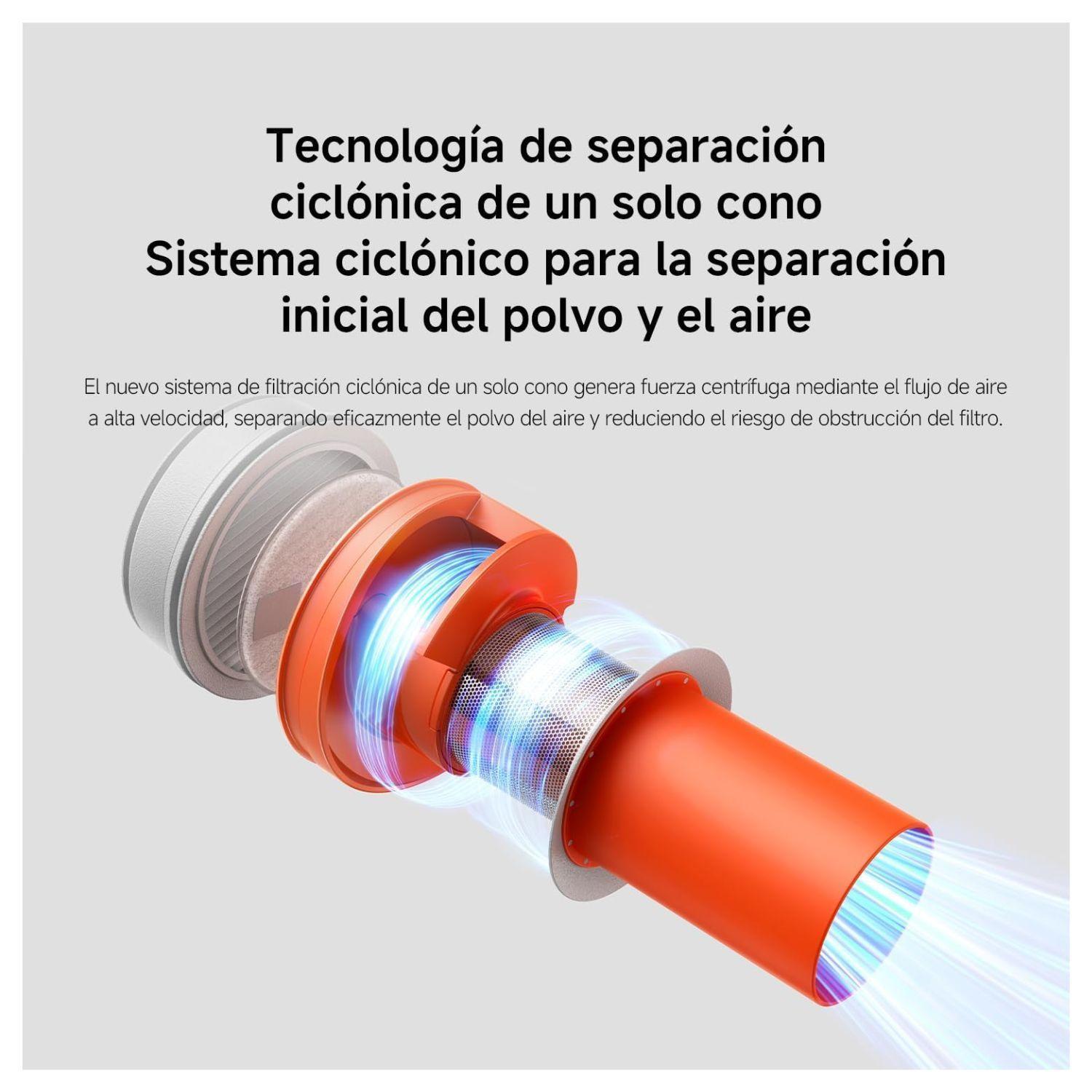 Xiaomi Aspiradora Inalámbrica Vacuum Cleaner P30 Blanco-6