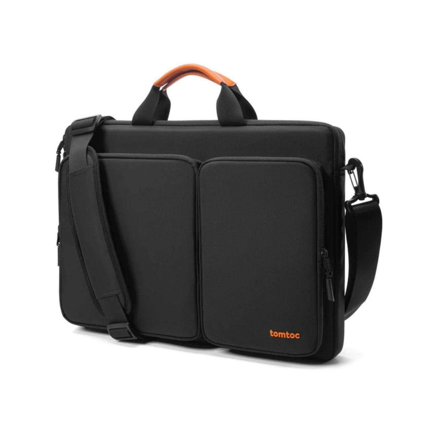 Tomtoc Bolso de Hombro Defender-A42 para 17,2" - Negro-1