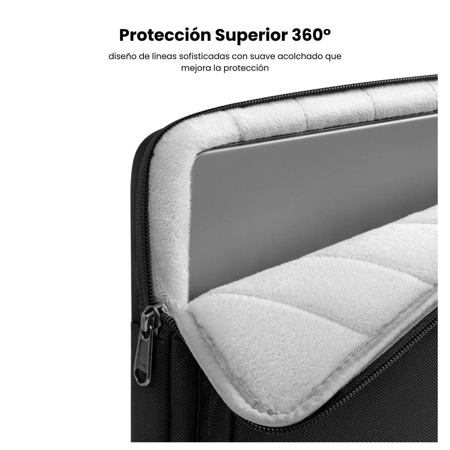 Tomtoc Bolso de Hombro Defender-A42 para 17,2" - Negro-5