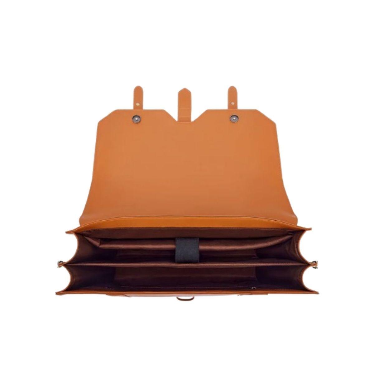 Ecosusi Maletín y Mochila Ember para Notebook 15.6" - Marrón-3
