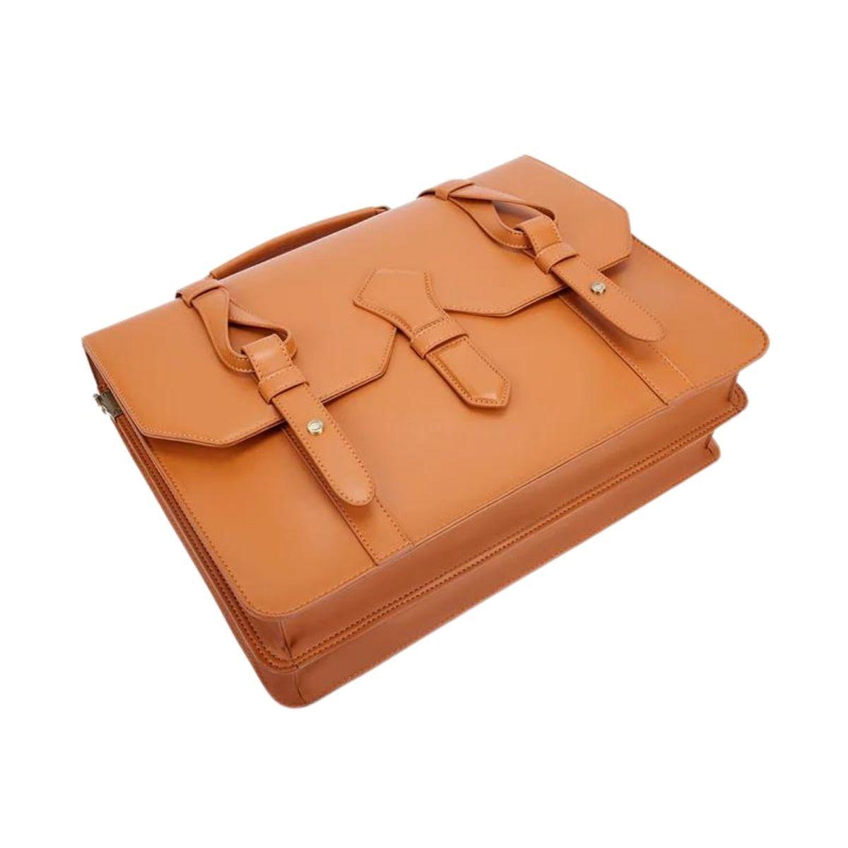 Ecosusi Maletín y Mochila Ember para Notebook 15.6" - Marrón-7