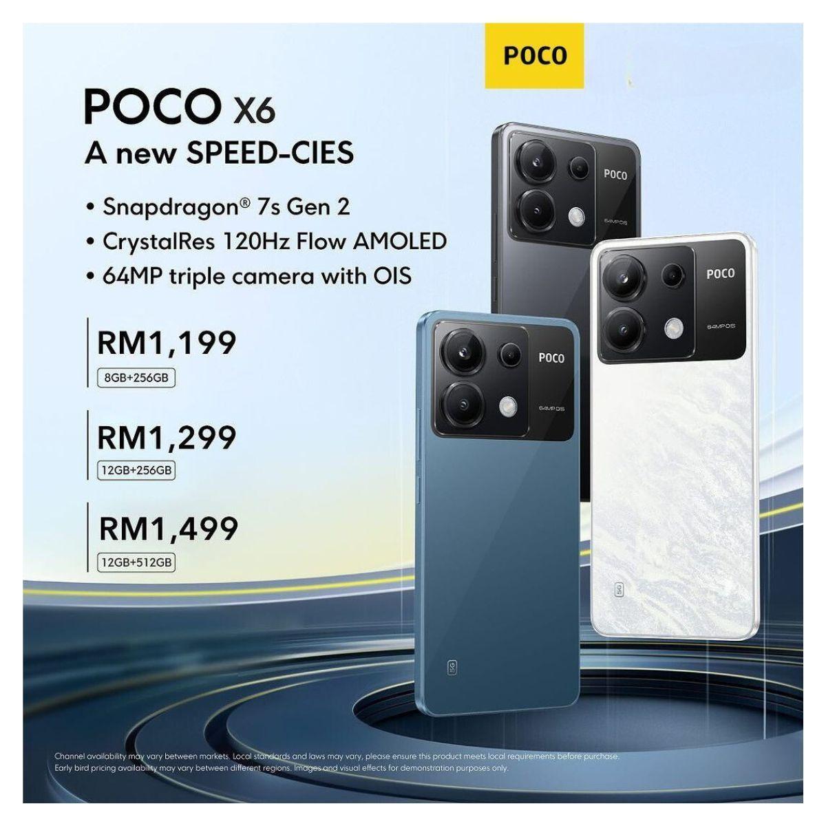 Xiaomi POCO X6 5G 8GB+256GB Negro-6