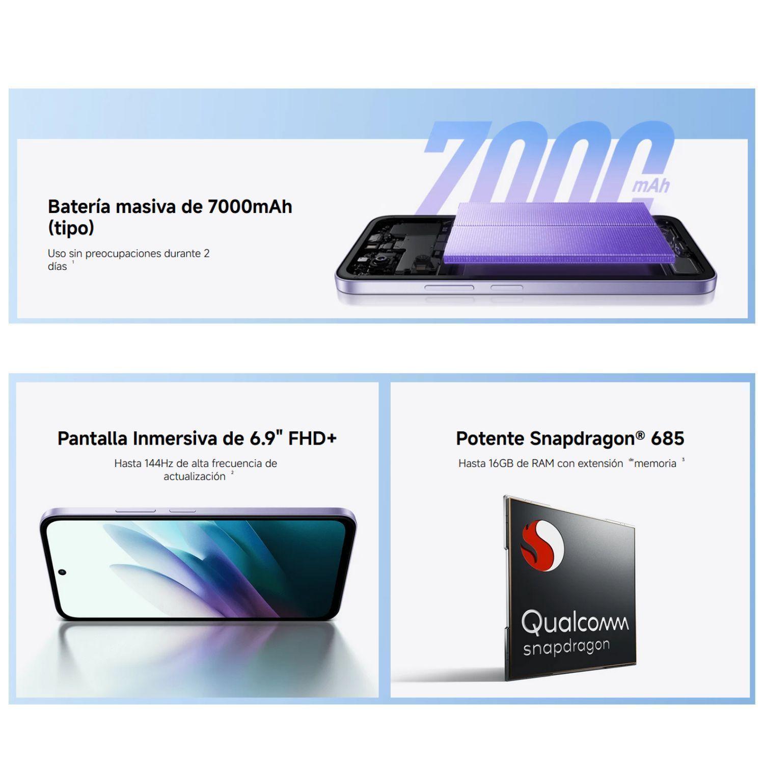 Xiaomi Redmi 15 4G LTE 6GB + 128GB Gris Titán-4