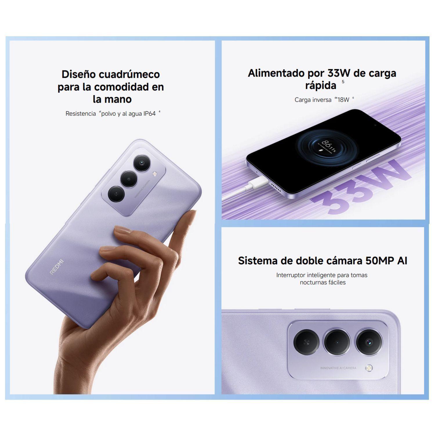 Xiaomi Redmi 15 4G LTE 6GB + 128GB Gris Titán-5