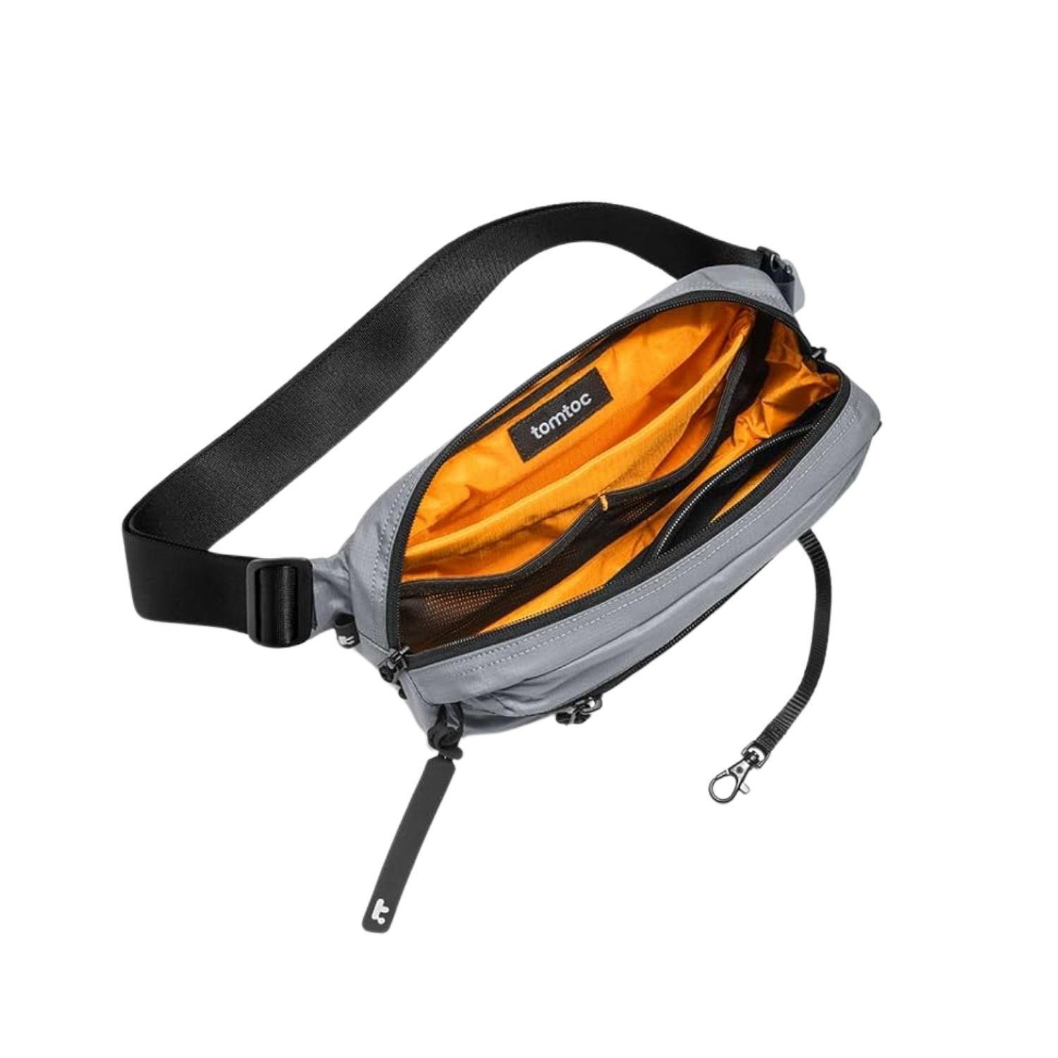Tomtoc Banano Aviator-T33 2.5L Mediano M - Gris-7