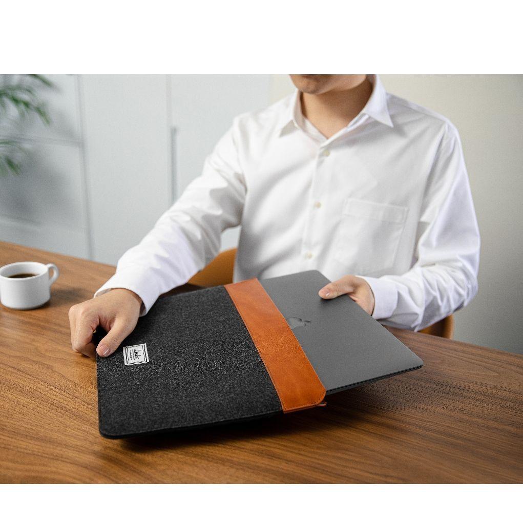 Tomtoc Bolso Urban H14 Para Macbook 16''- Negro-5