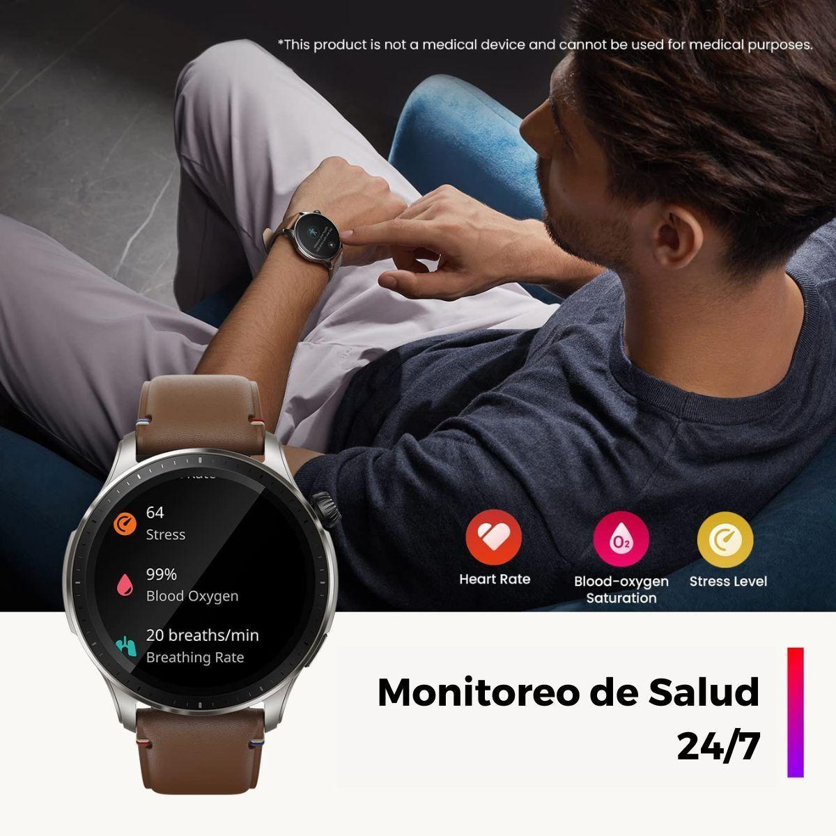 Amazfit Smartwatch GTR 4 Negro-7