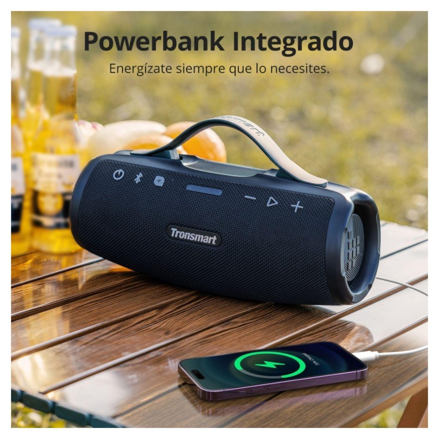 Tronsmart Parlante Portátil  Mirtune S100 para Exteriores IPX7 Negro-2