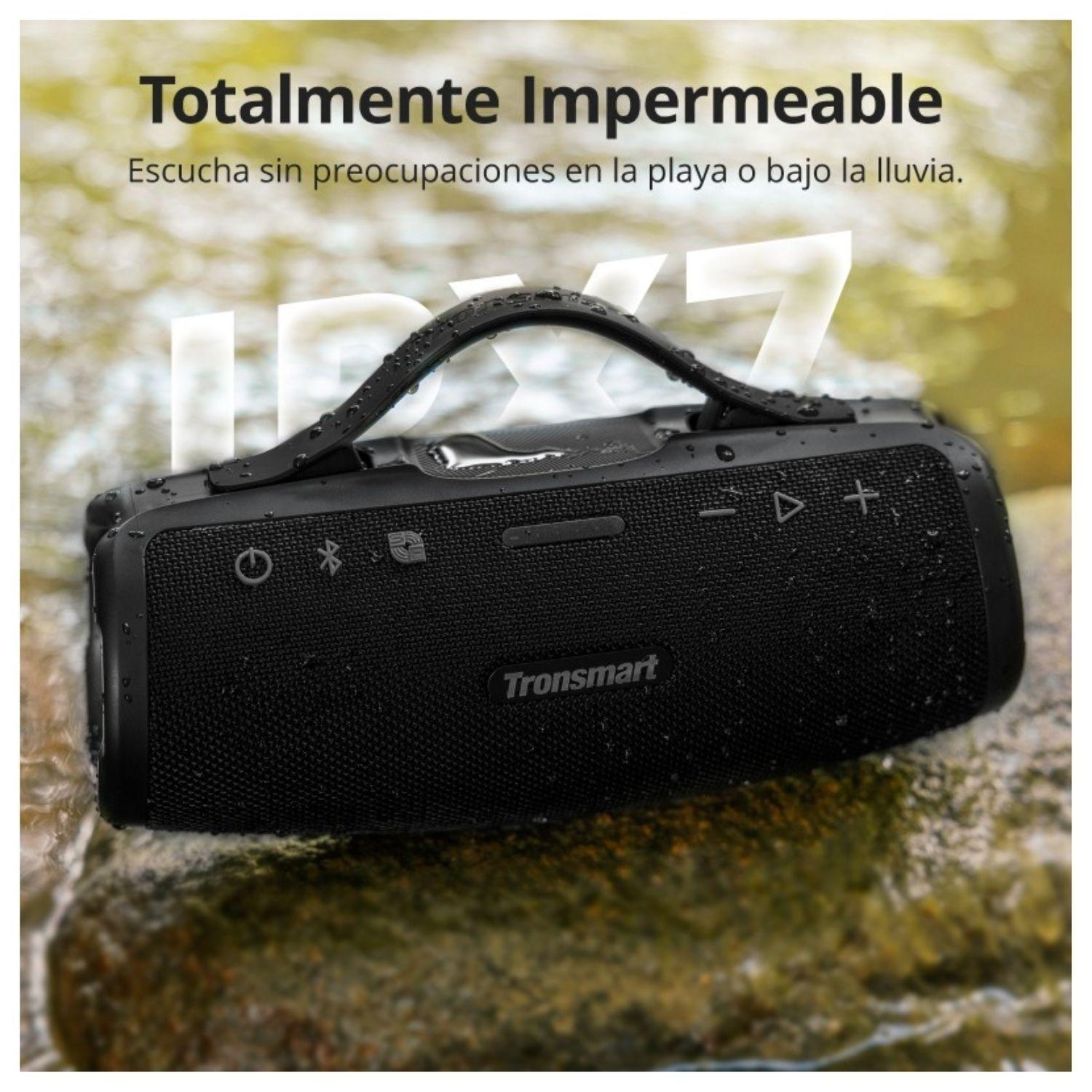 Tronsmart Parlante Portátil  Mirtune S100 para Exteriores IPX7 Negro-7