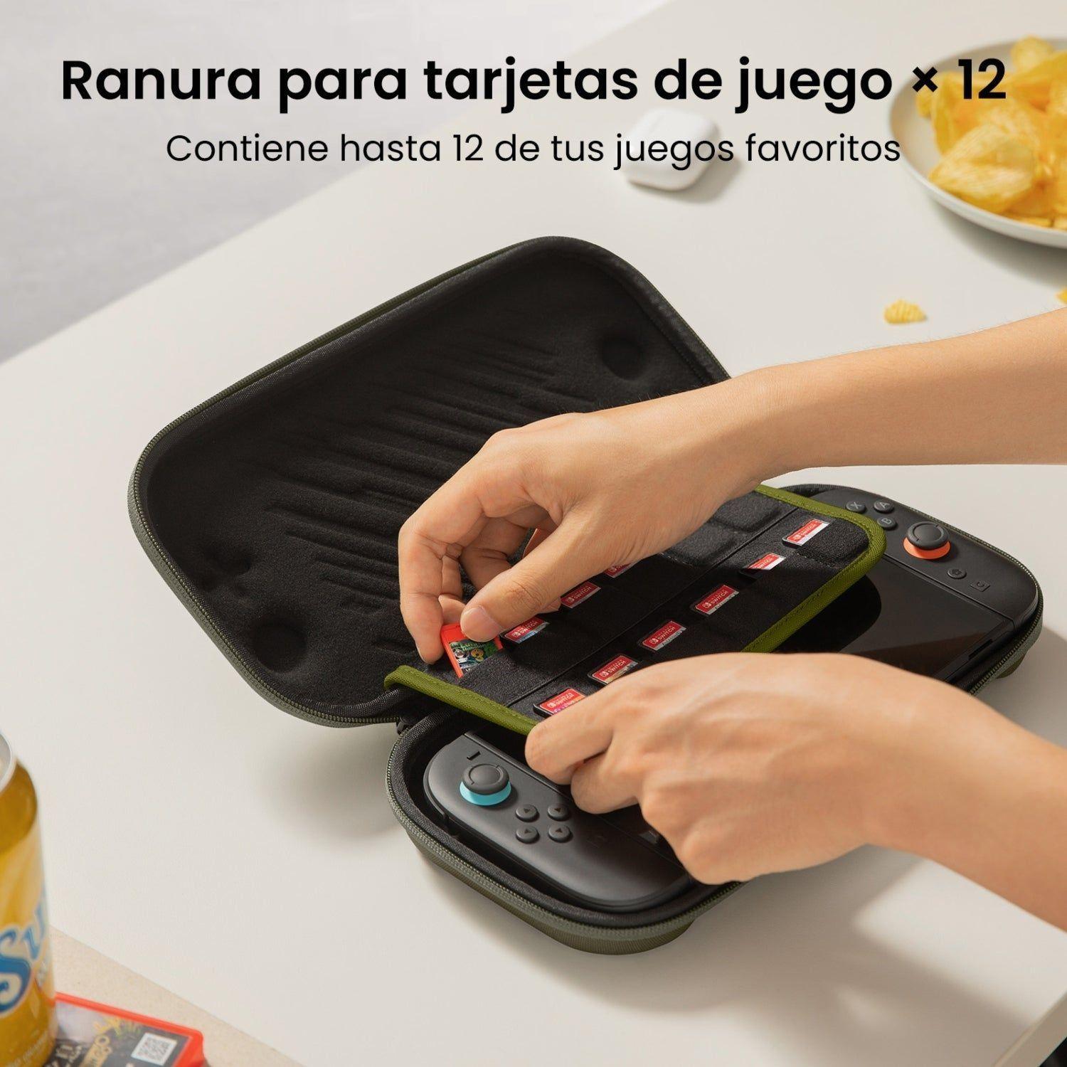 Tomtoc Funda Rígida FancyCase-G05 para Nintendo Switch 2 Ed. Froz Matcha-8