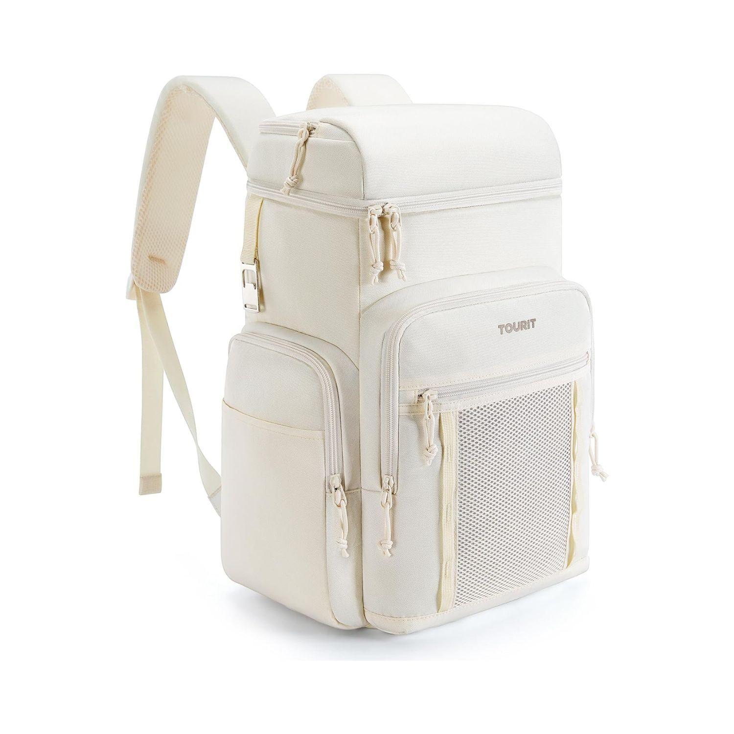 Tourit Mochila Térmica Outdoor 30 latas 28L Impermeable Beige-0