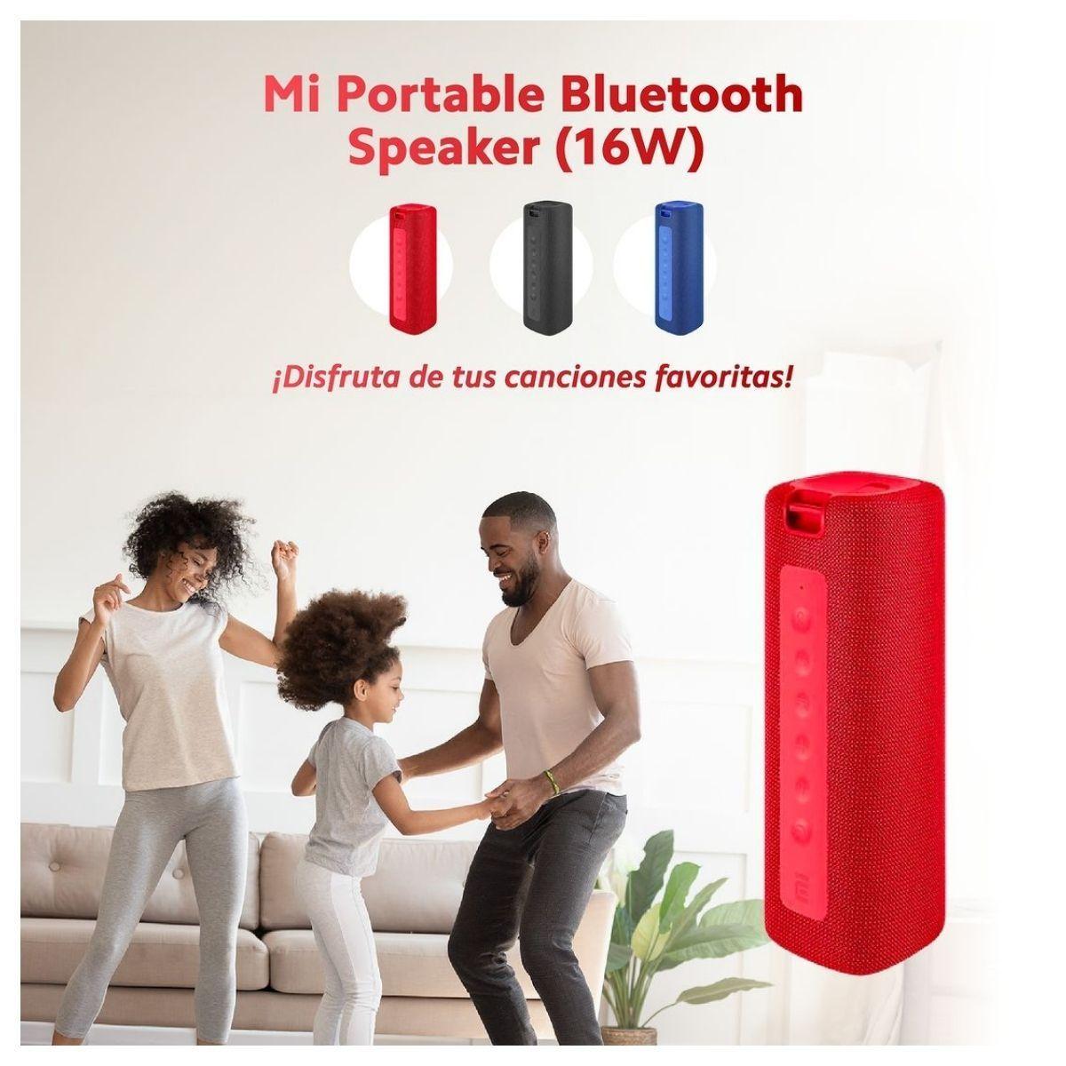 Xiaomi MI Parlante Bluetooth Speaker (16W)- Rojo-7