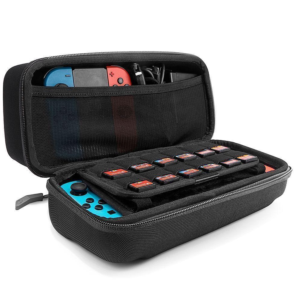 Tomtoc Estuche De Viajes- Nintendo Switch( Para 24 Tarjetas) - Negro-0