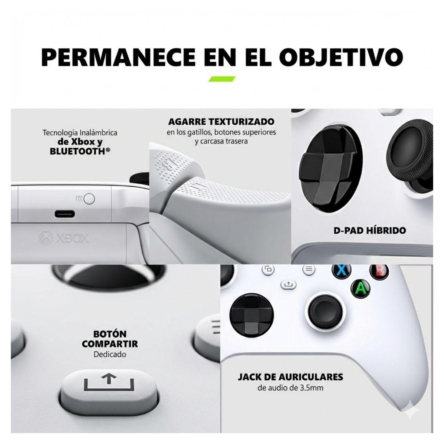 Microsoft Control Inalámbrico para XBOX USB-C 40 Horas Blanco-5