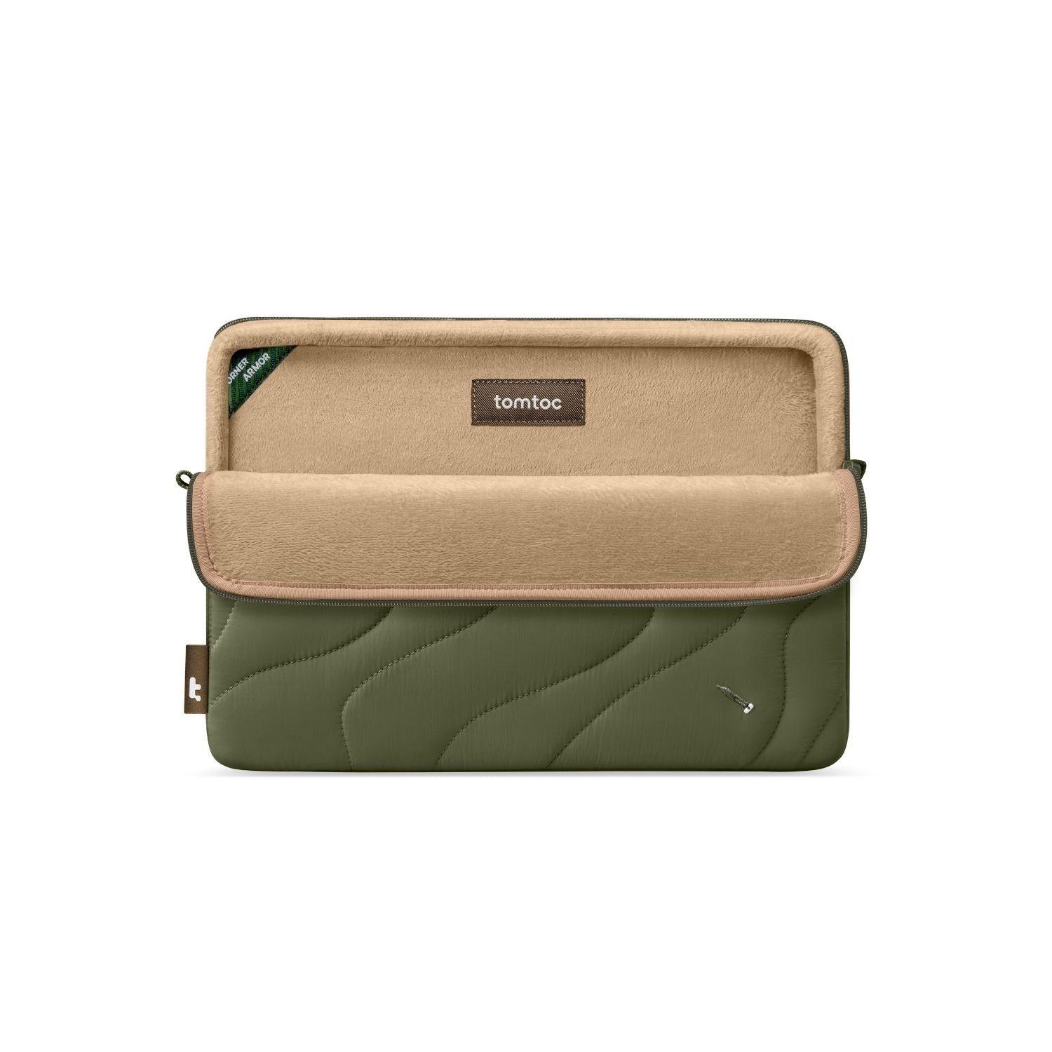Tomtoc Funda Terra-A27 para MacBook Air 13" Verde-4