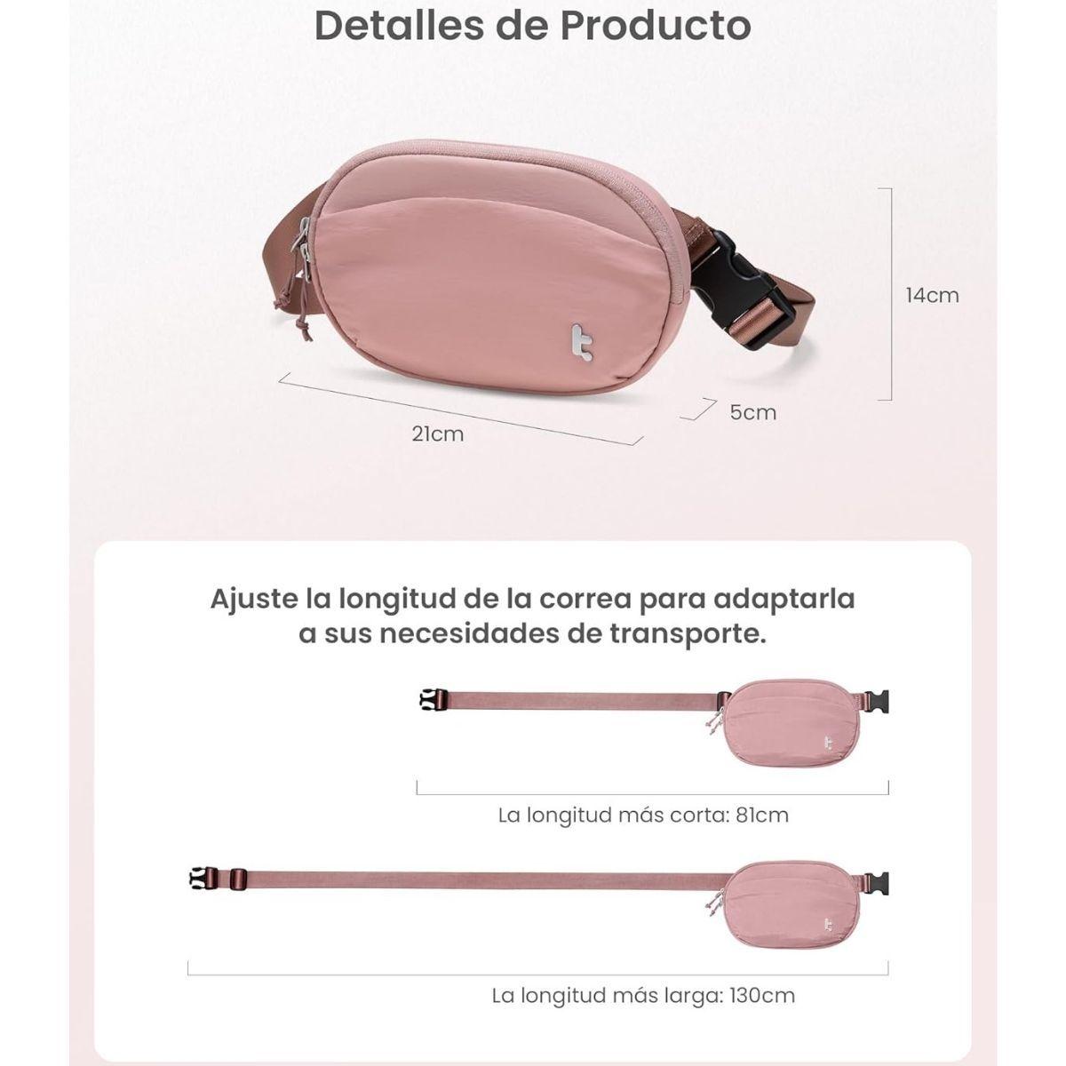 Tomtoc Banano SlingBean-T32 1.5L - Rosado-7
