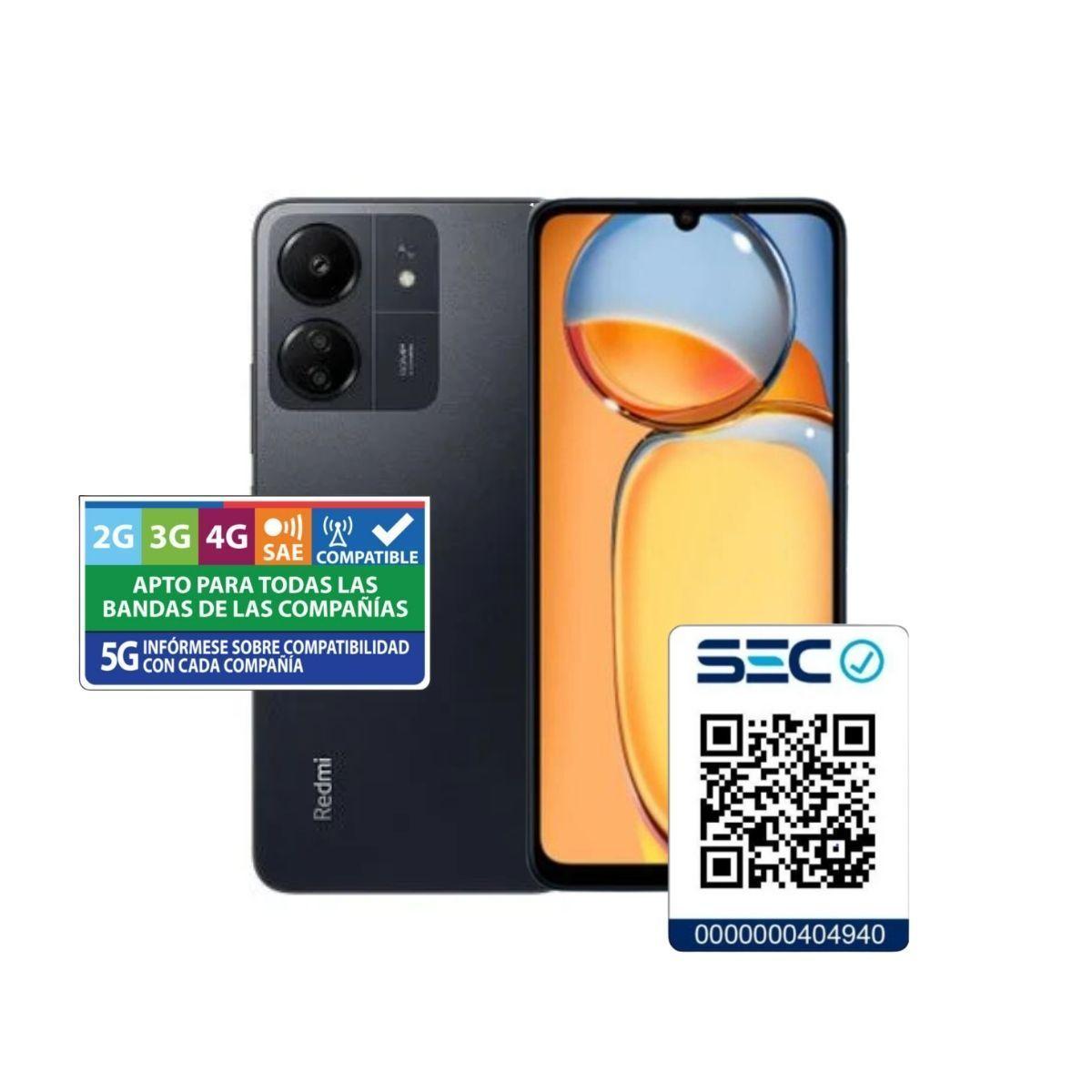 Xiaomi Redmi 13C 8+256GB Negro-1