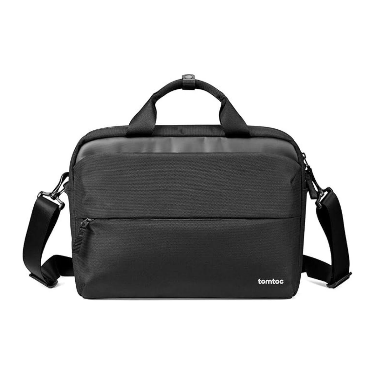 Tomtoc Bolso Maletín Defender-A32 para notebook 16" de 16L- Negro-0
