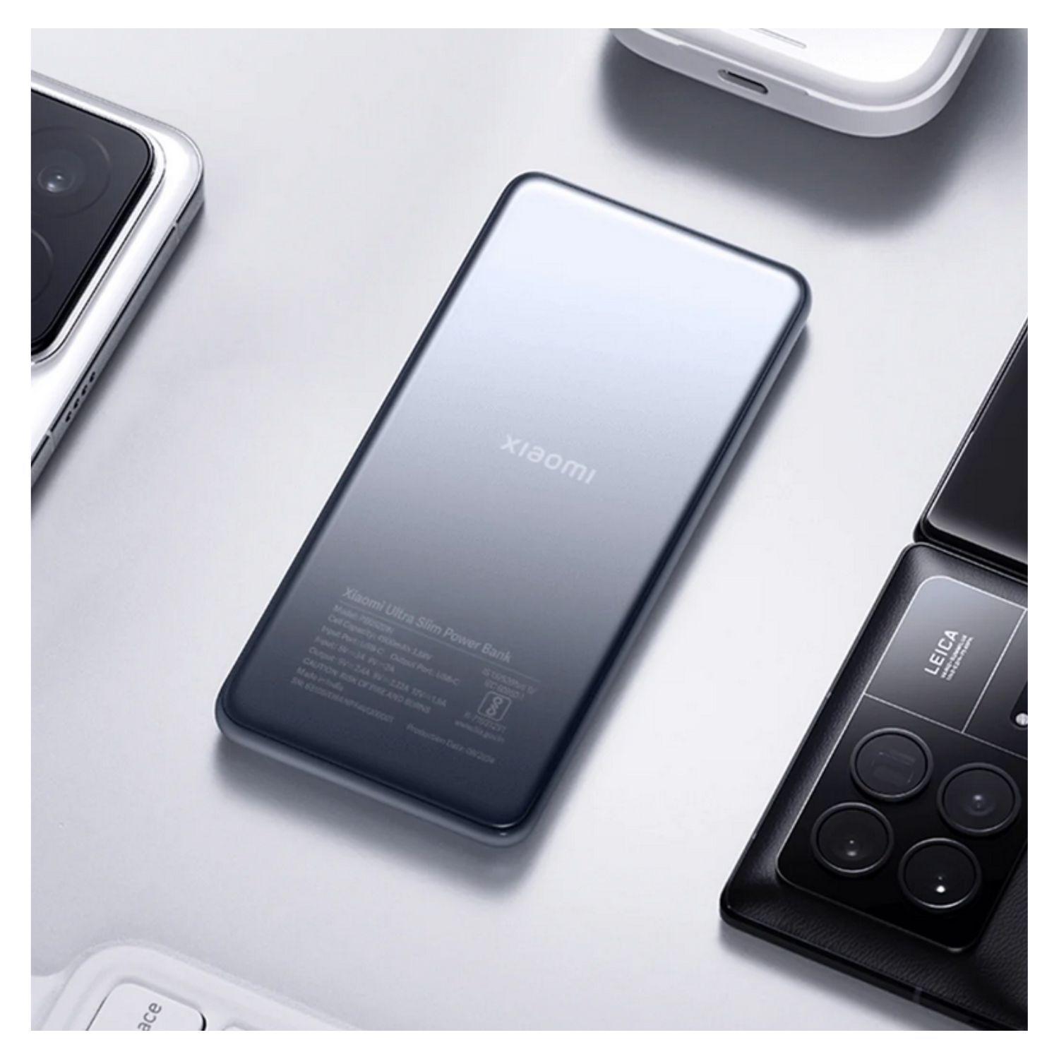 Xiaomi Power Bank Ultra Fino 5000 mAh Batería Portátil 20 W-2
