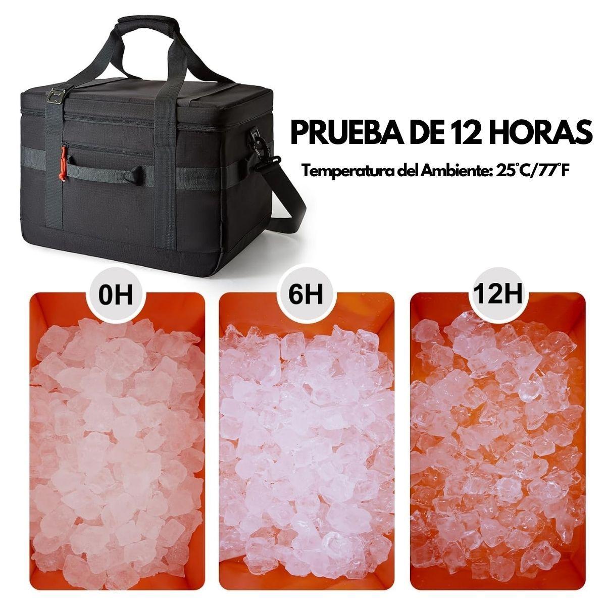 Tourit Cooler Bag Offroad Enfriador Aislado Portátil 32L - Negro-3