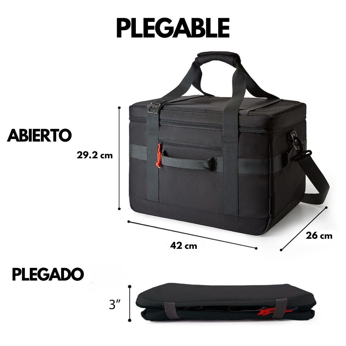 Tourit Cooler Bag Offroad Enfriador Aislado Portátil 32L - Negro-4