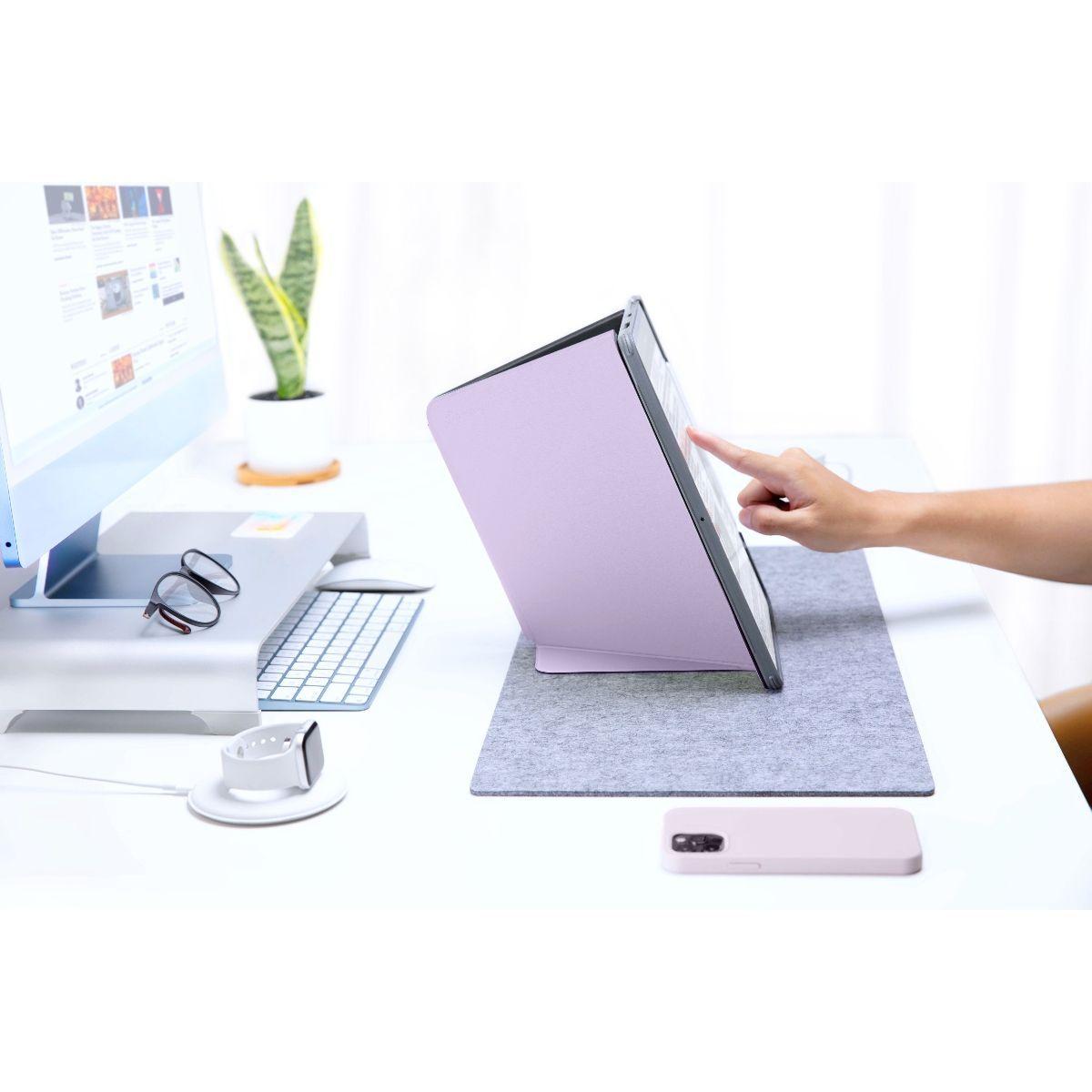 Tomtoc Funda Vertical iPad Pro 12,9'' 6ª/5ªVioleta-2