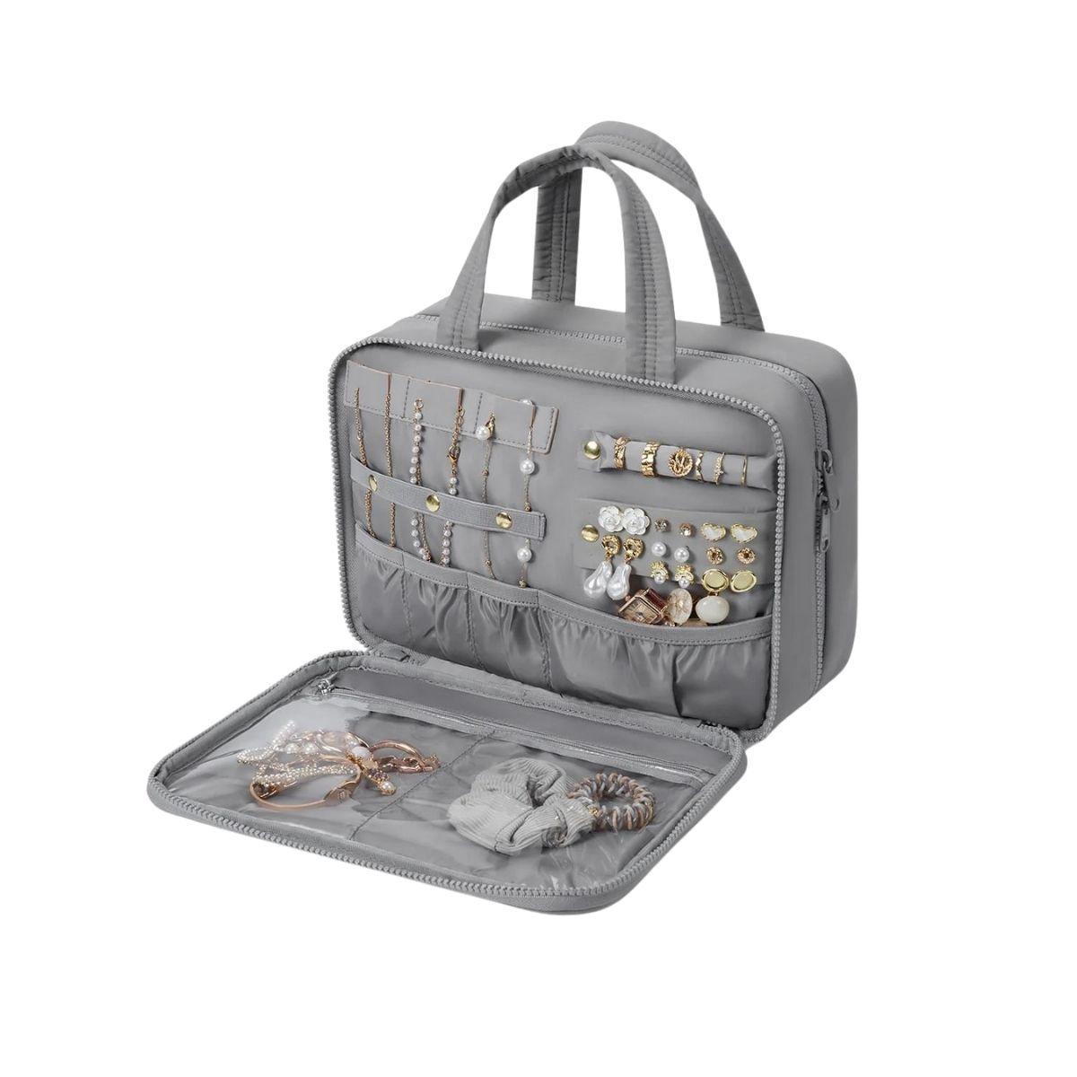 Bagsmart Neceser Multifuncional Spacesaver Puffy Grande - Gris-6